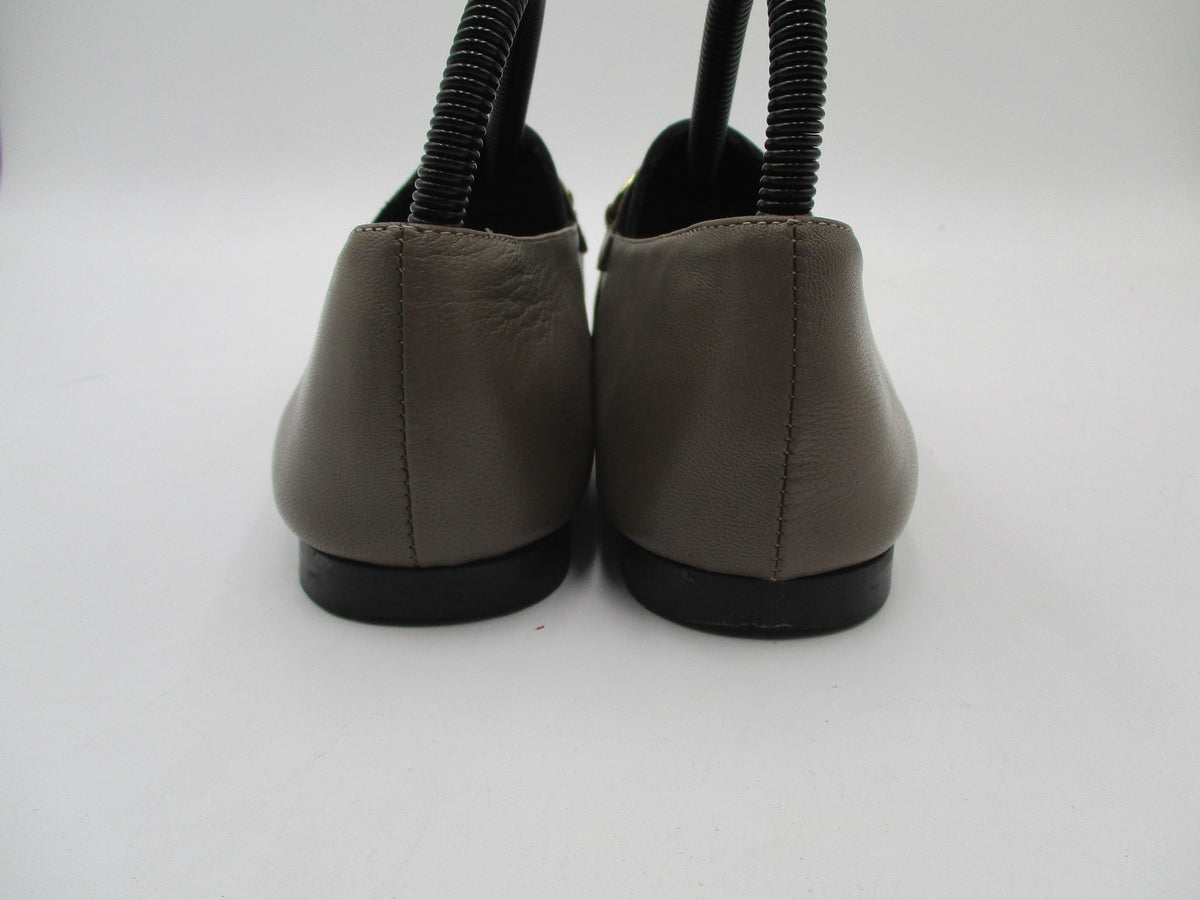 A. Soliani Shoes Womens Size 8 Brown Leather Horsebit Loafers Made In Italy3