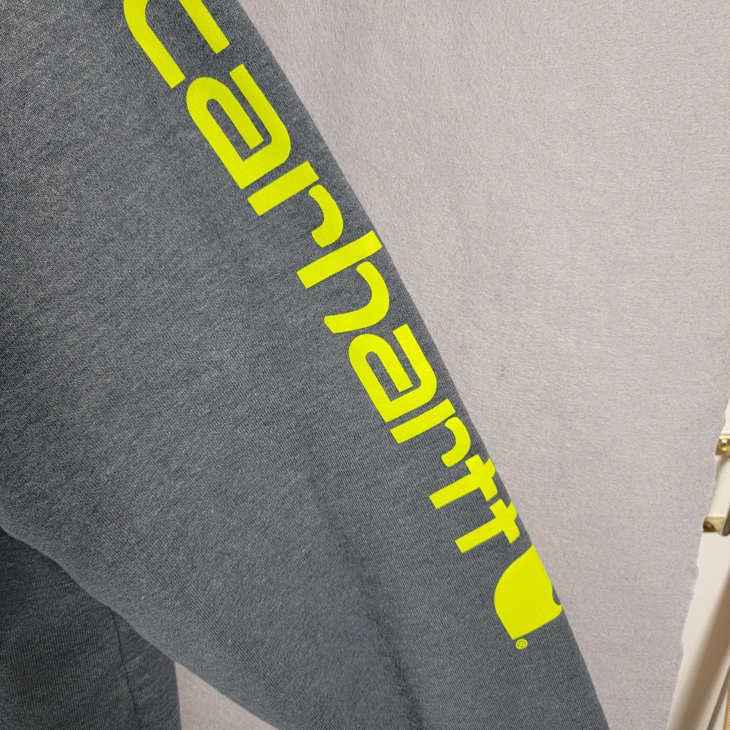 Mens Carhartt Pullover Pocket Hoodie Sz 2XL Tall
