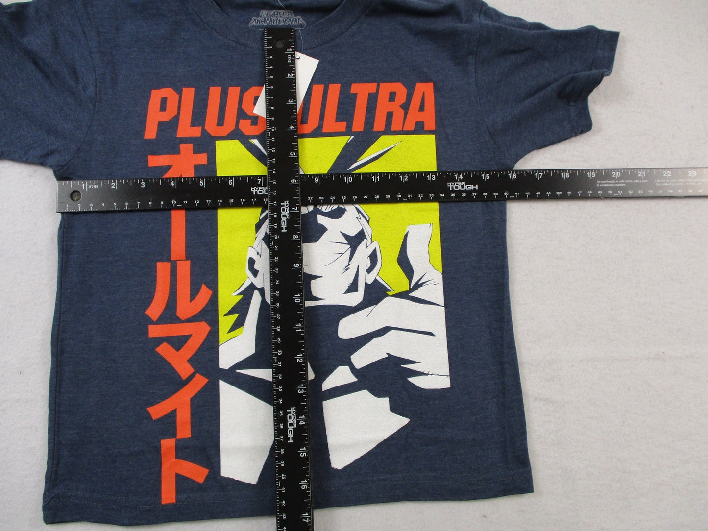 My Hero Academia All Might Shirt Kid L Blue Plus Ultra Anime Graphic Tee 1380824