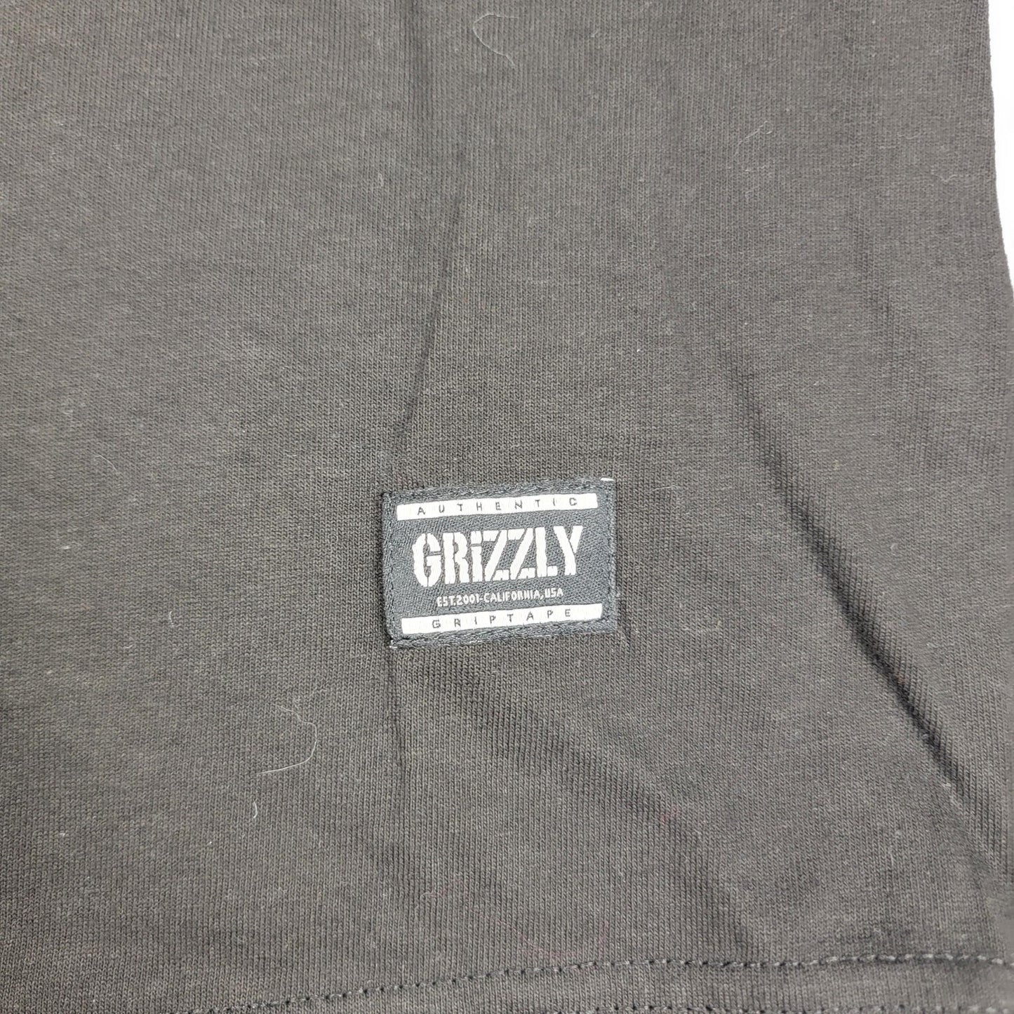 2 Piece Shirt Bundle Grizzly Grip Tape & Volcom Sz S