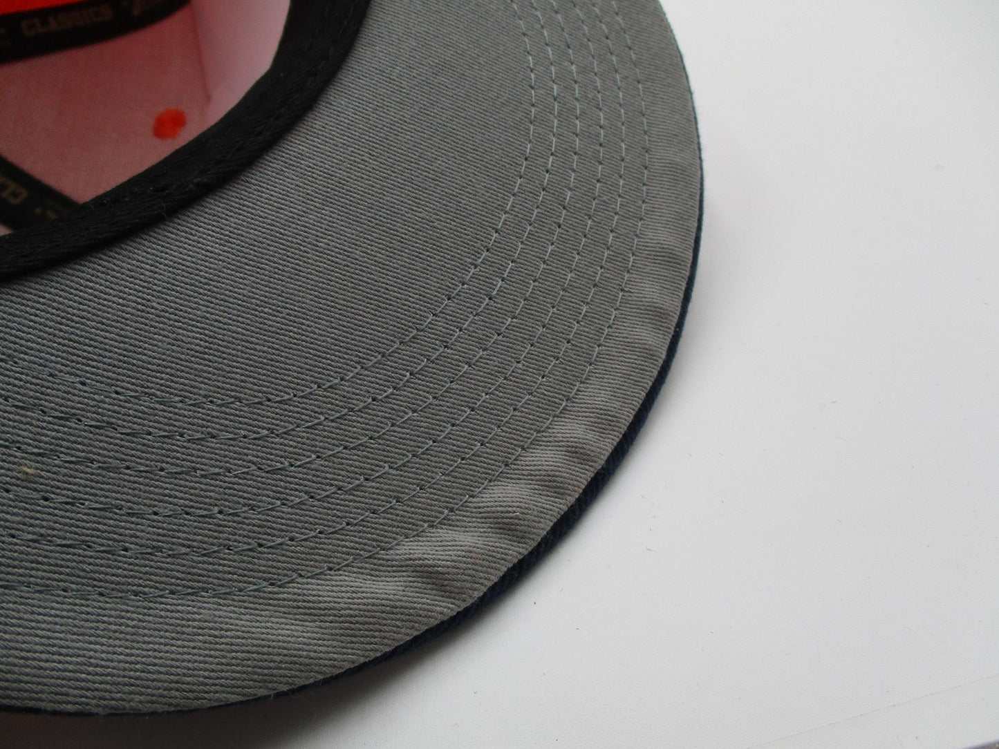 Detroit Stars Hat Cap Fitted Mens 7 1/4 Orange Negro Leagues Baseball Headgear10