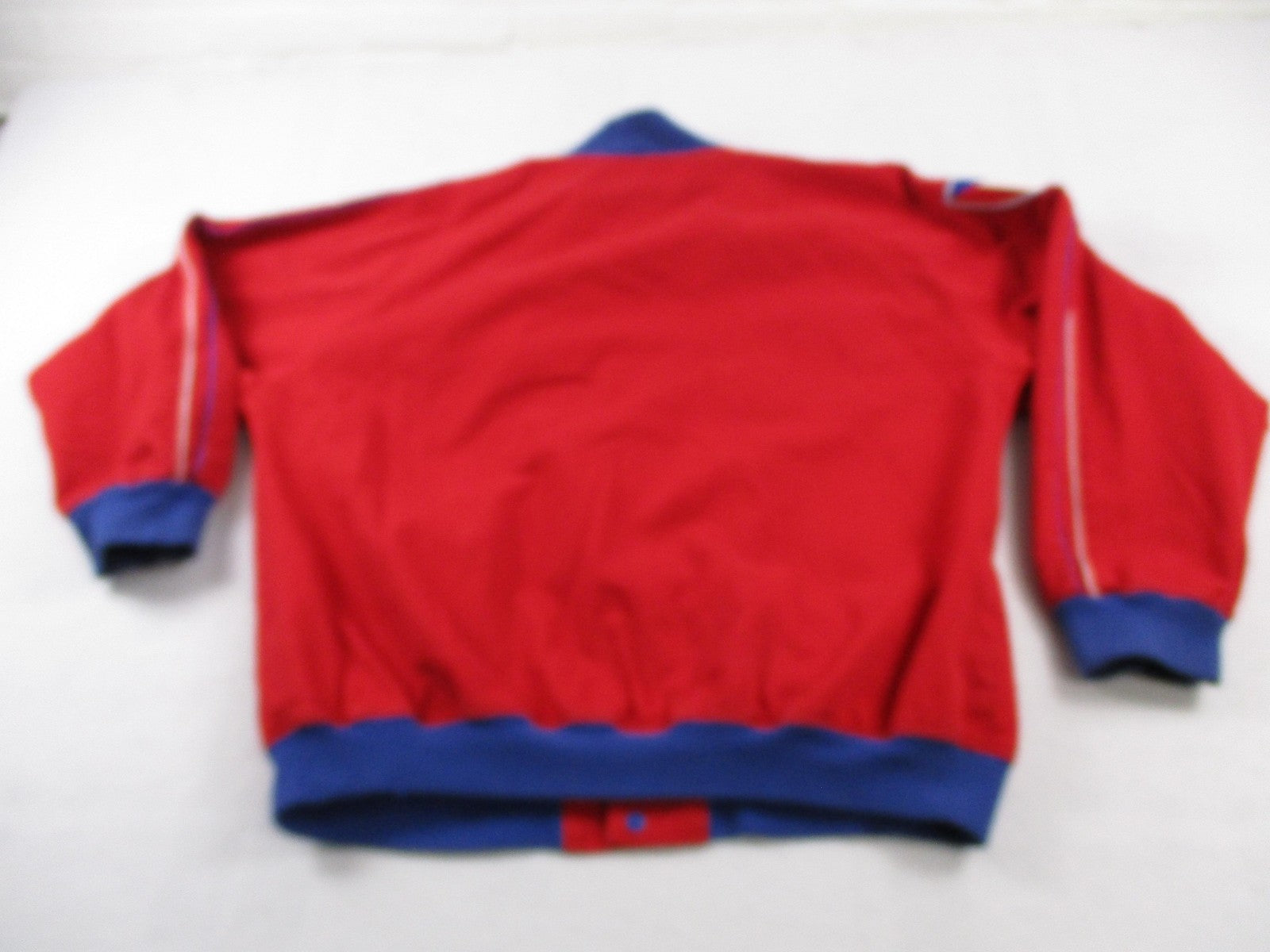 Puerto Rico Jacket Mens 5XL Red Baseball Stall & Dean Satin Snap Front1