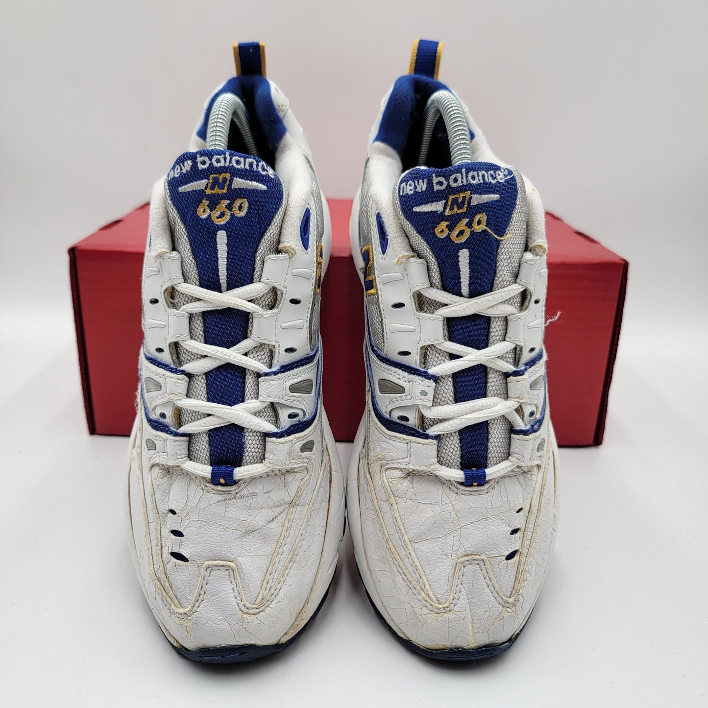 New Balance Vintage 660 Blue and White Men’s Sz 8.5