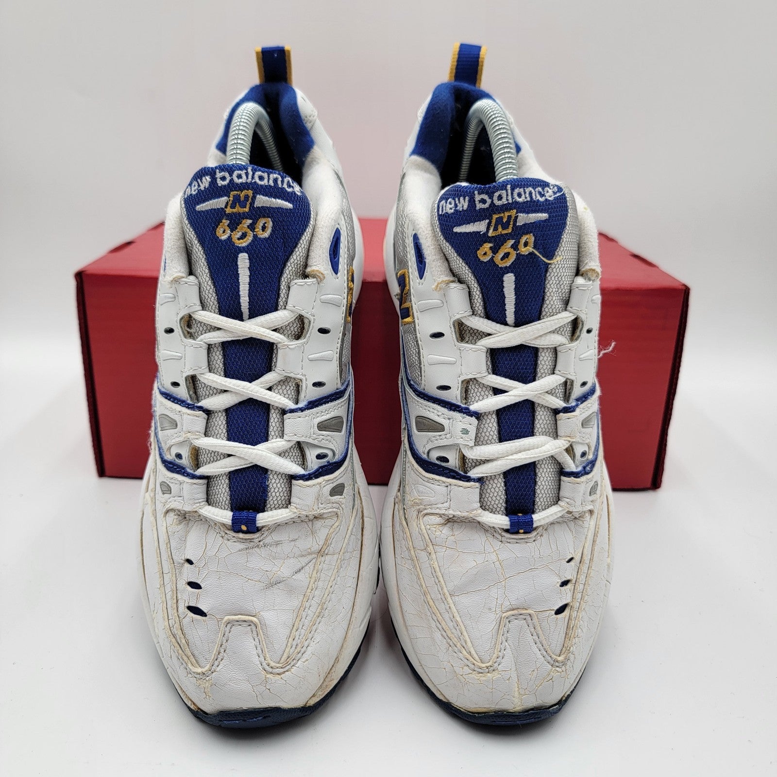 New Balance Vintage 660 Blue and White Men’s Sz 8.5