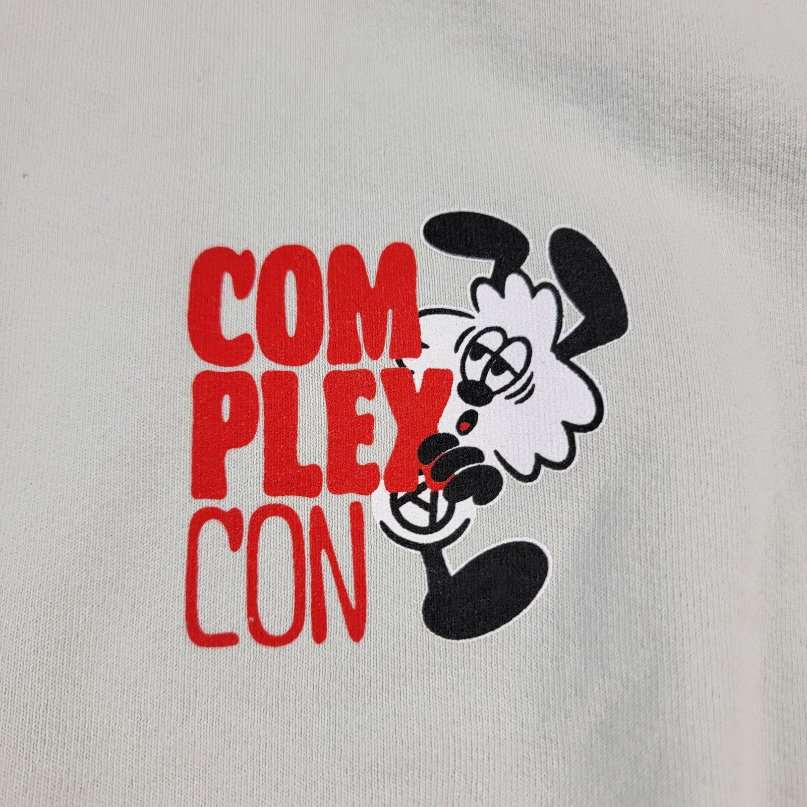ComplexCon Crewneck Sweatshirt XL Light Grey 2022 Official Merch EcoCycle