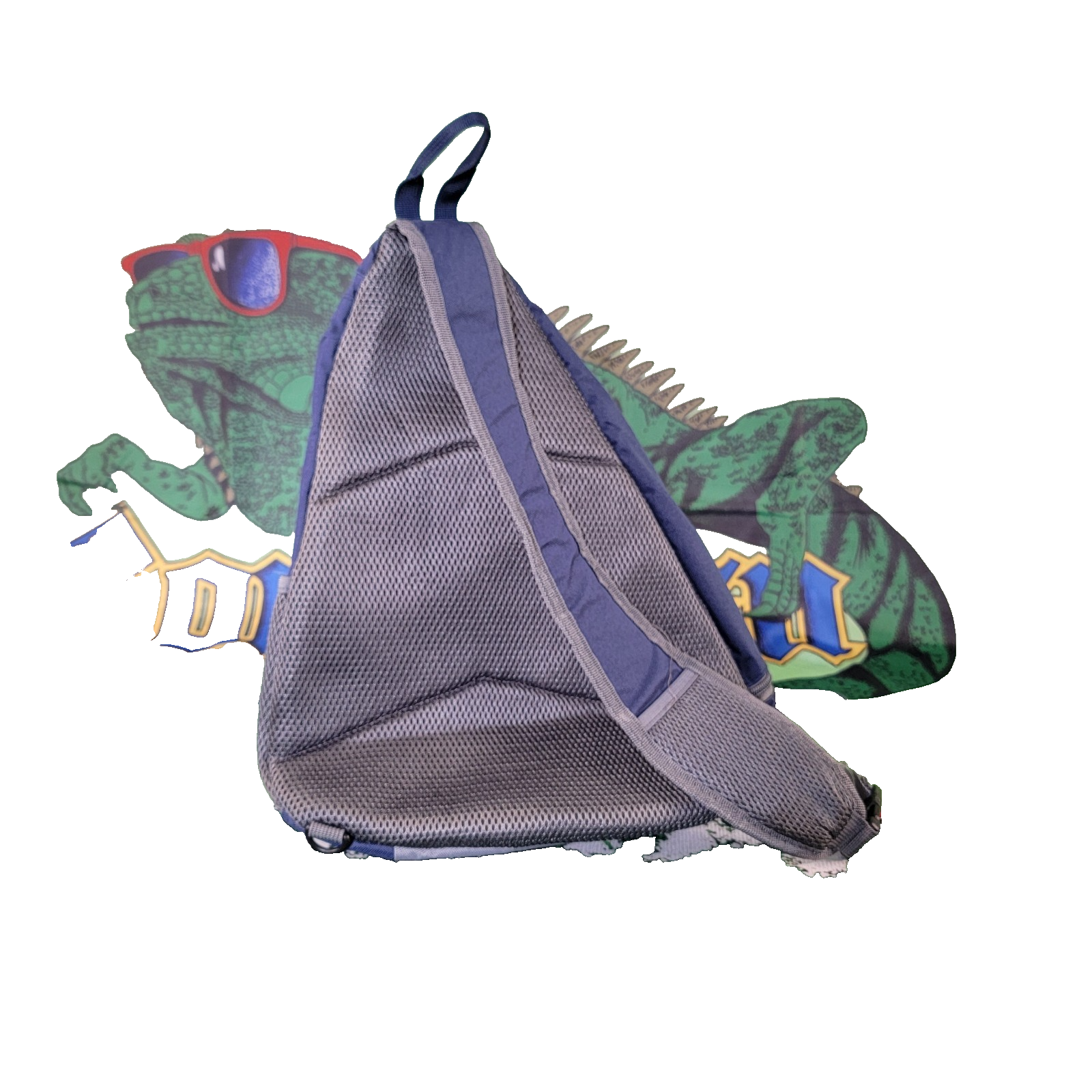 Disney Cruise Line Castaway Club Blue Sling Backpack Preowned Shoulder Bag3