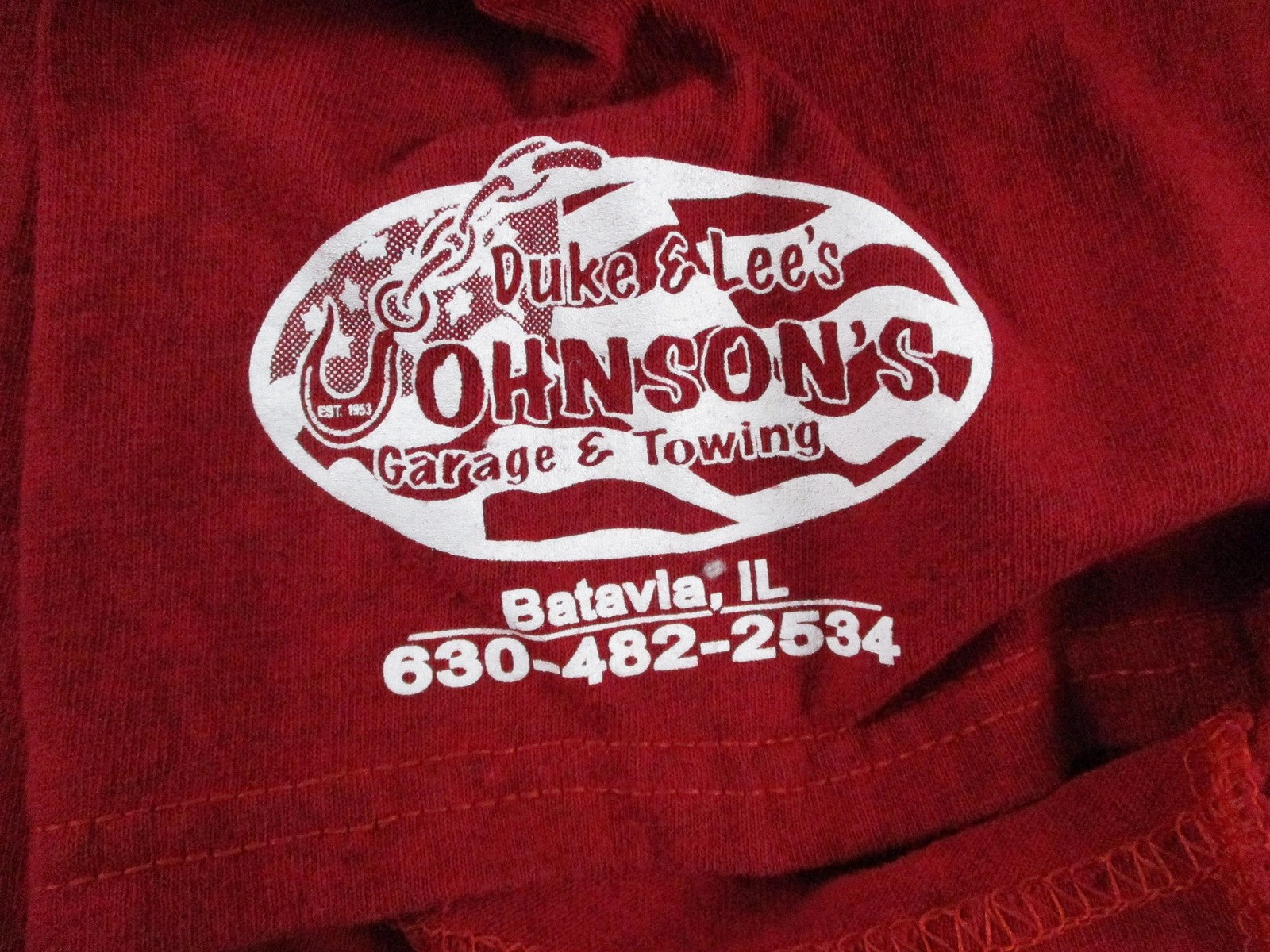 Elburn Fall Classic Car Show Shirt Mens XL Red Lions Club 2024 Tee Illinois4