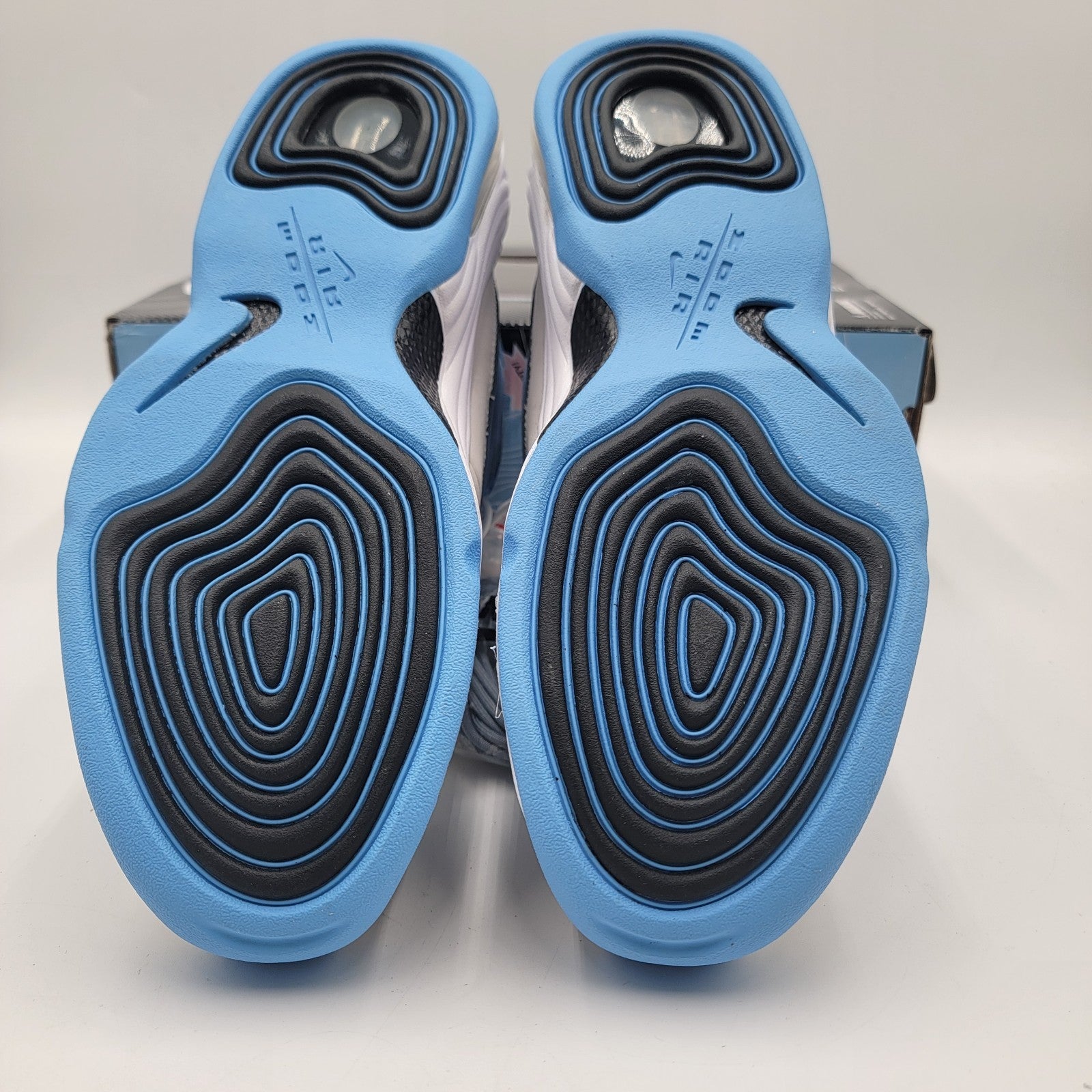 Nike x Social Status Air Penny 2 Men's Sz 10 Shoes White-Cobalt-Grey DM9132-1004