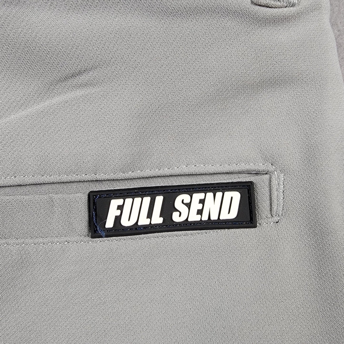 Full Send Nelk Boys Cement Color Golf Pants Size Medium New6