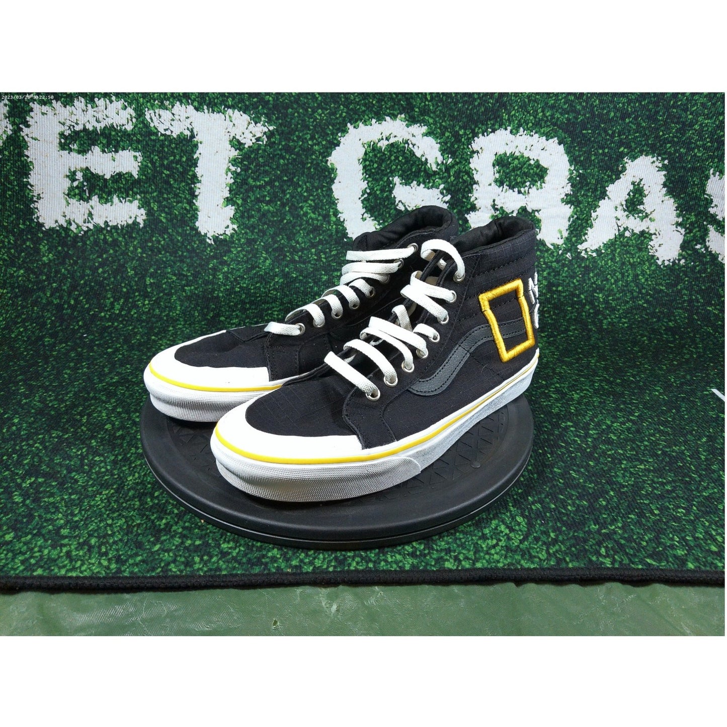 Vans National Geographic x Sk8Hi Reissue 138 'Logo' Sz 9.5 VN0A3TKPXHP1