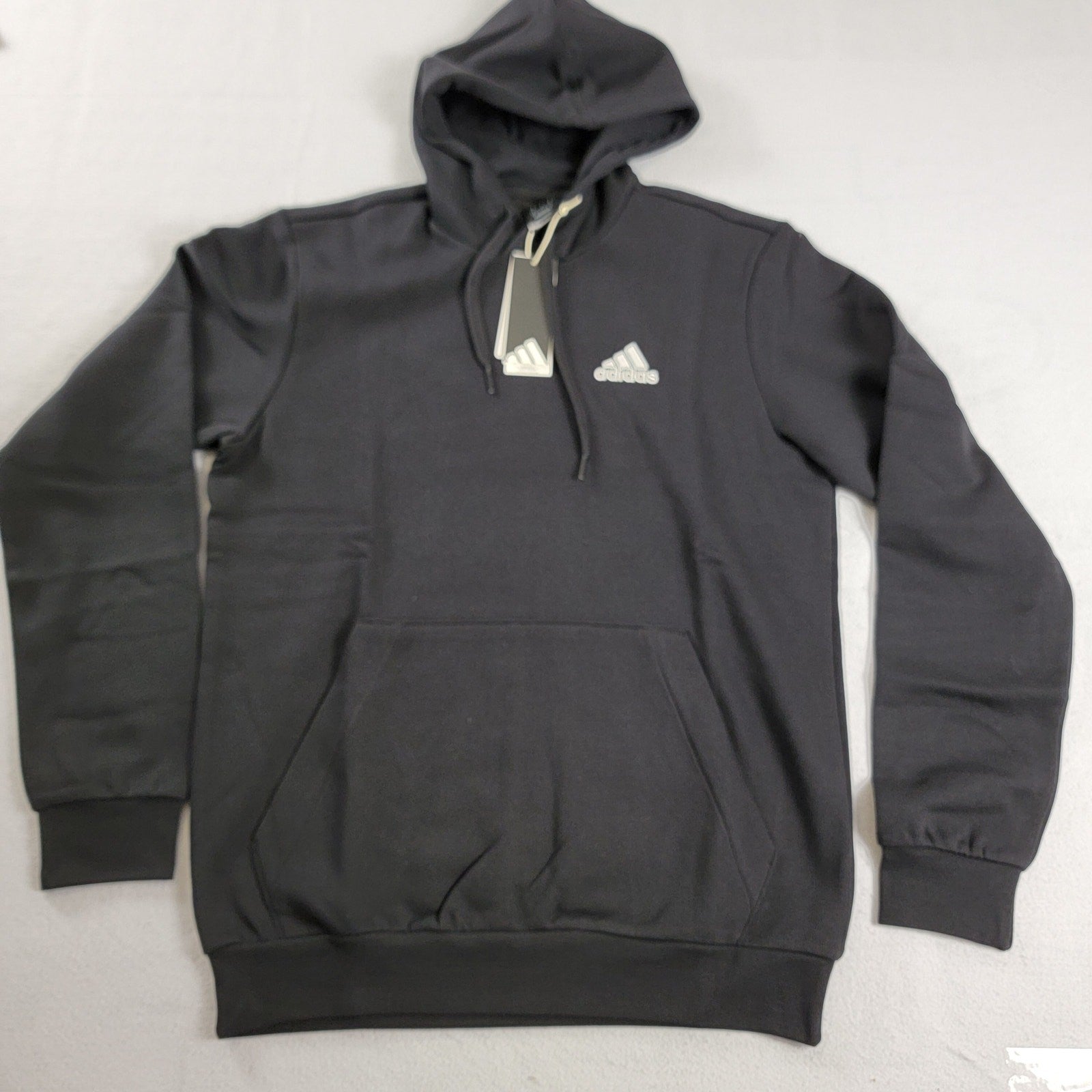 Adidas Mens Feelcozy Hoodie Black Sz M GV5294