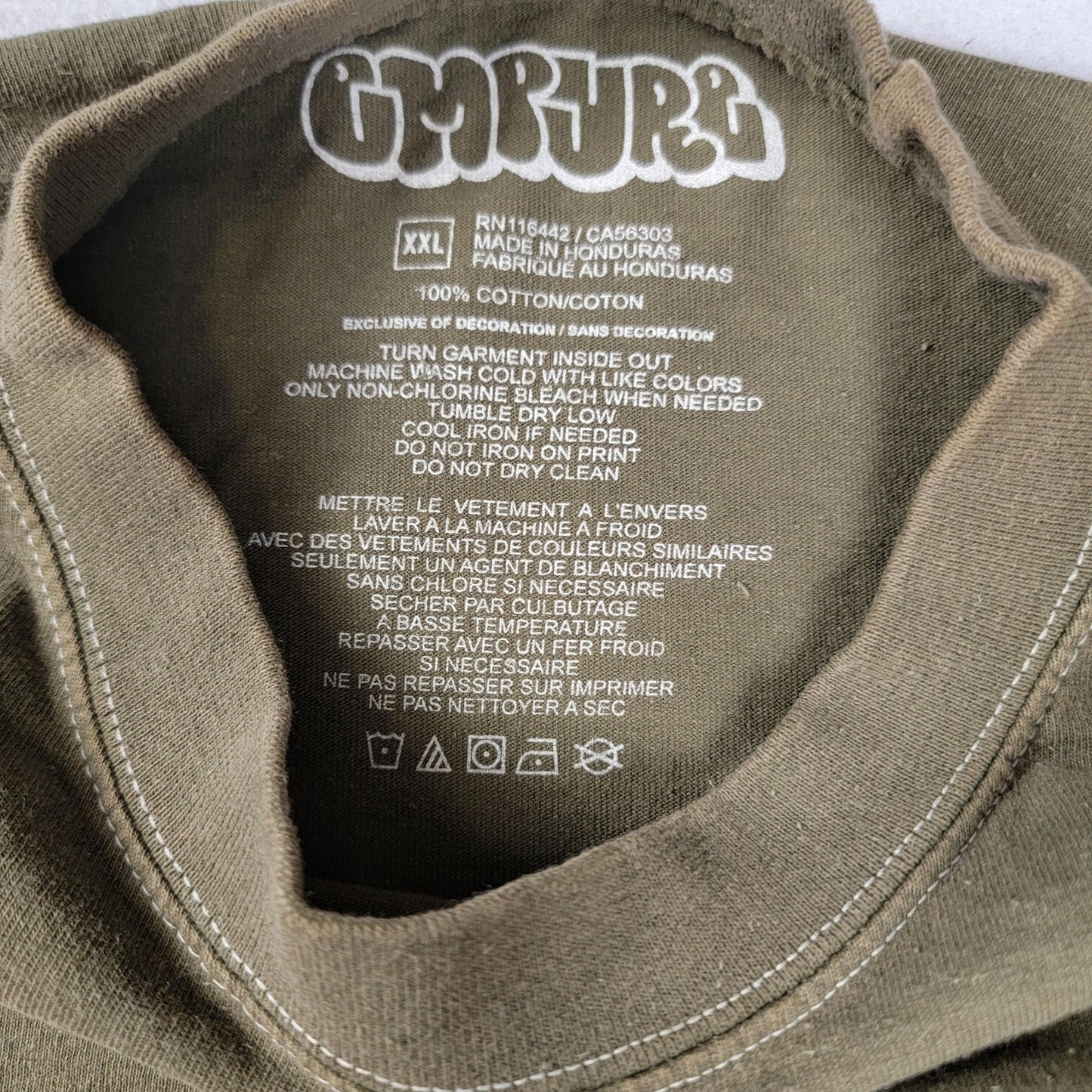 2 Pk Bundle Stance The Crew T Shirt Black & Empyre T Shirt Olive Sz XXL