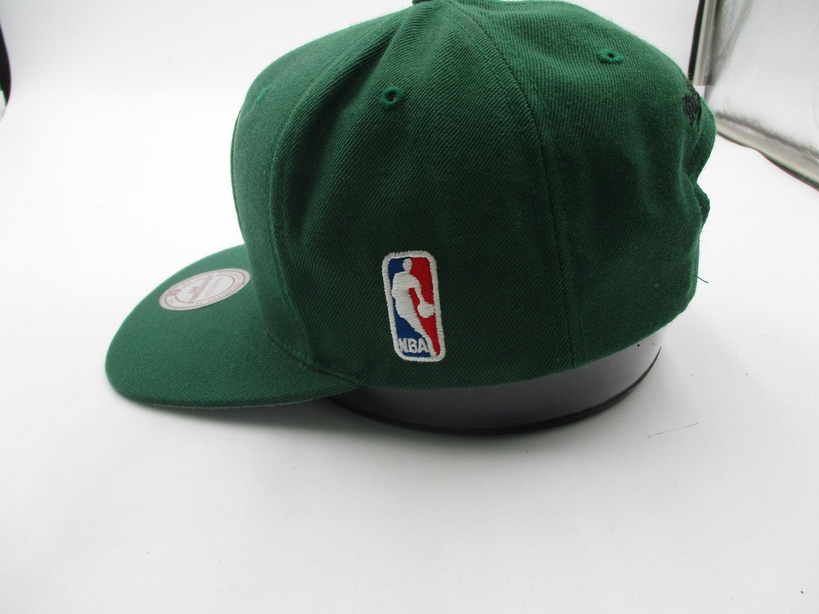 Mitchell & Ness Hat Cap Snap Back One Size Green NBA Basketball Mens Logo4