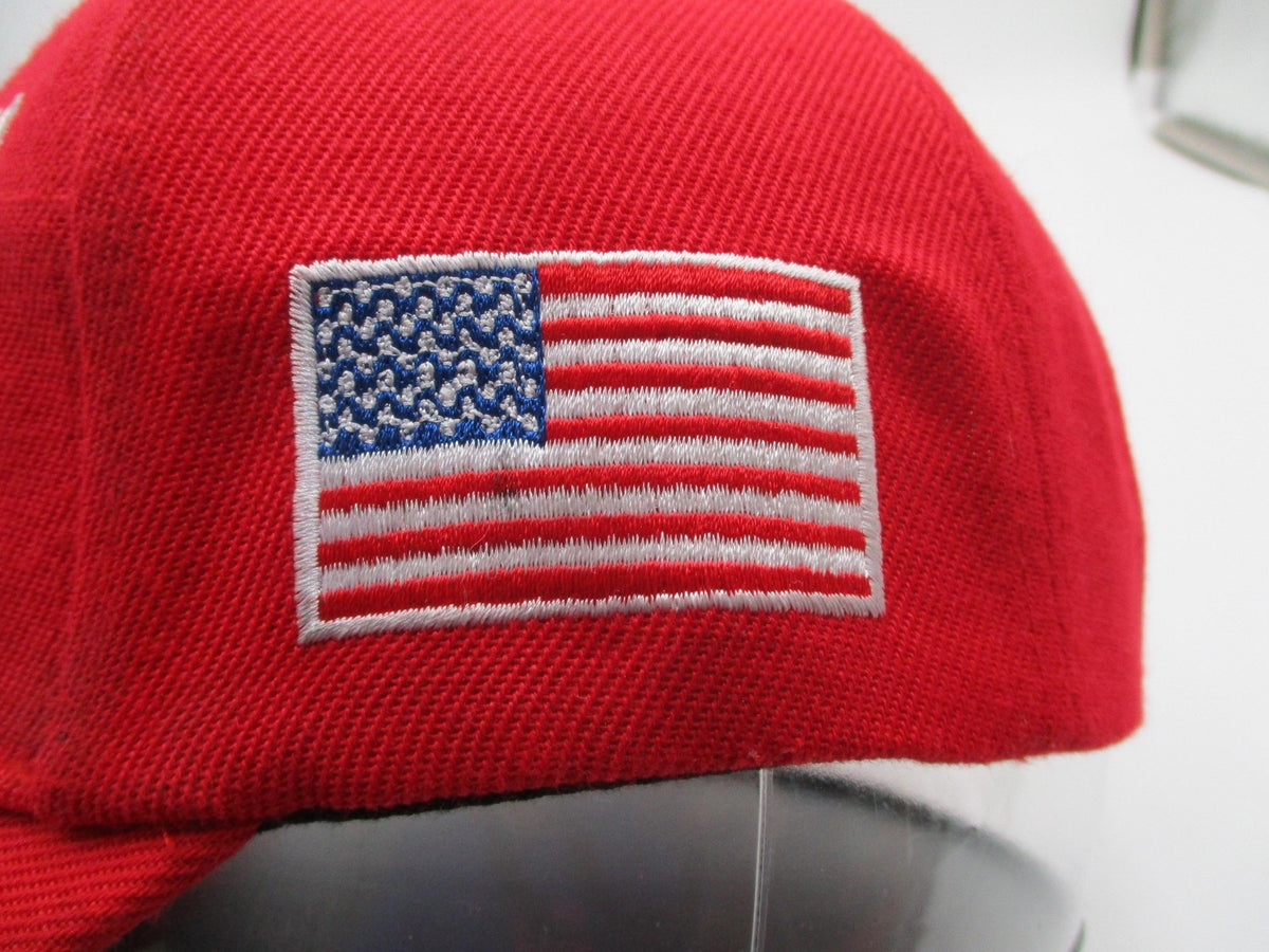 Make America Great Again Trump Hat Cap Snap Back Mens One Size Red Flag USA5