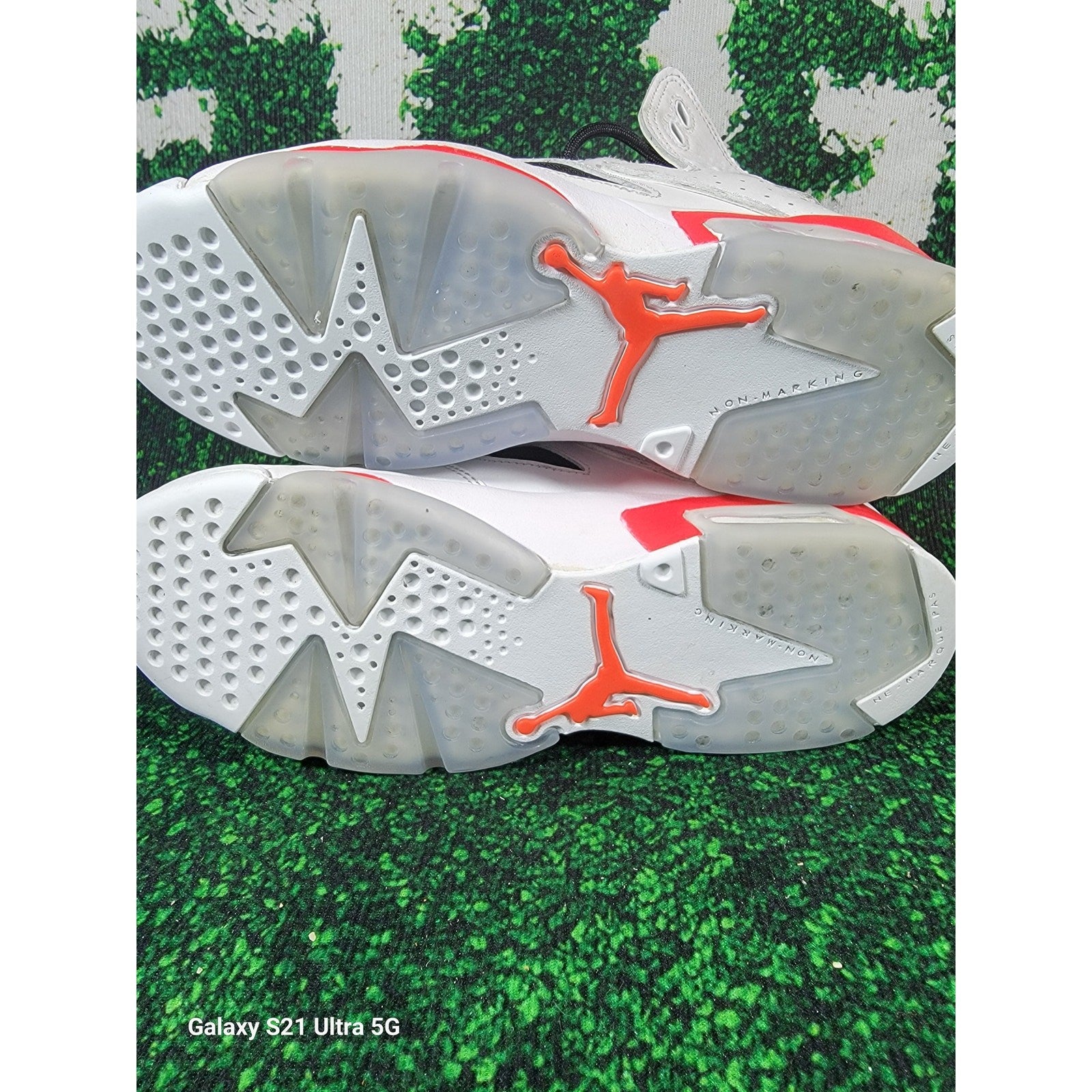 Nike Jordan Flight Club 91 GS 'White Infrared 23' Sz 5.5Y DM16851063