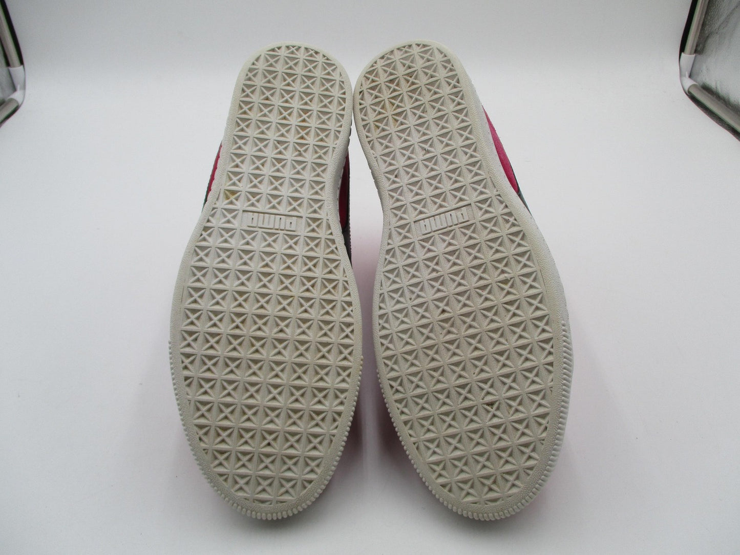 Puma Sportlifestyle Shoes Womens Size 8.5 Pink Suede High Top Wedge 356049-037