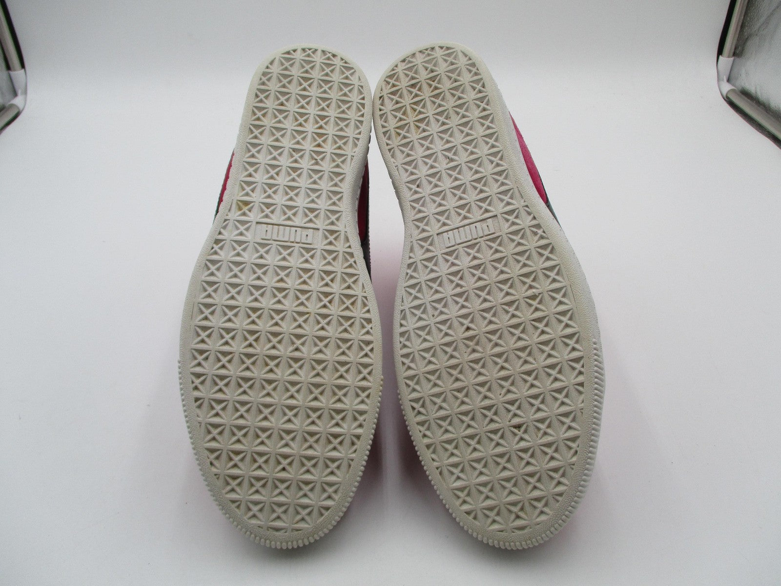 Puma Sportlifestyle Shoes Womens Size 8.5 Pink Suede High Top Wedge 356049-037