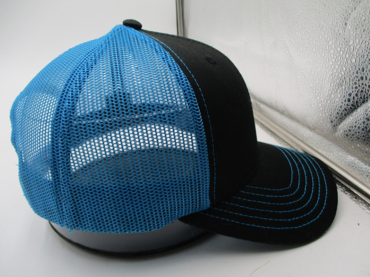 ARS Powersports Hat Cap Snap Back Mens One Size Black Mesh Trucker Otto 112-17
