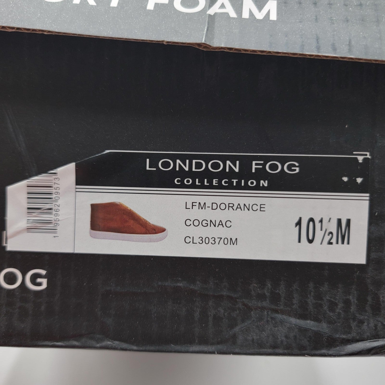 London Fog Shoes Mens Size 10.5 Cognac Brown Dorance Memory Foam Comfort Casual8