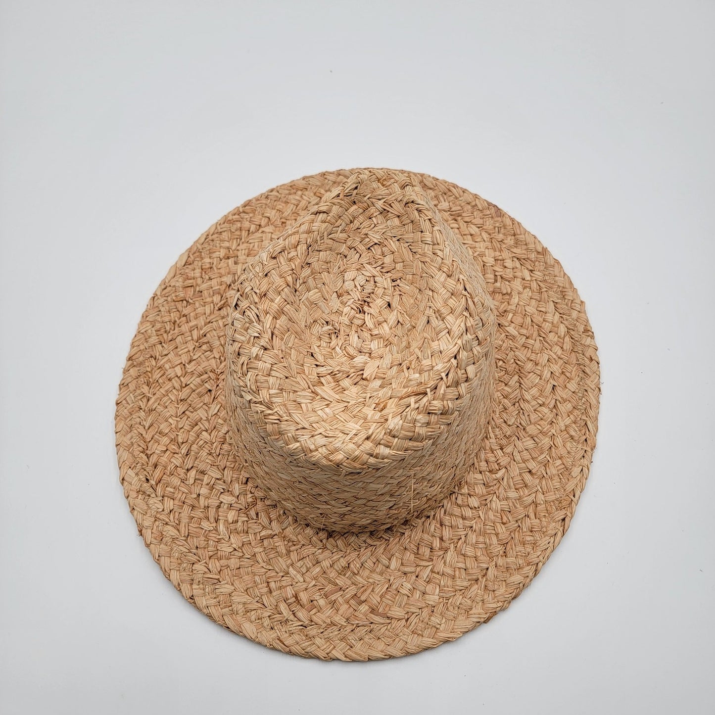 Will + Bear Hat Co River Sand Men’s & Women’s Straw Hat Sz L1