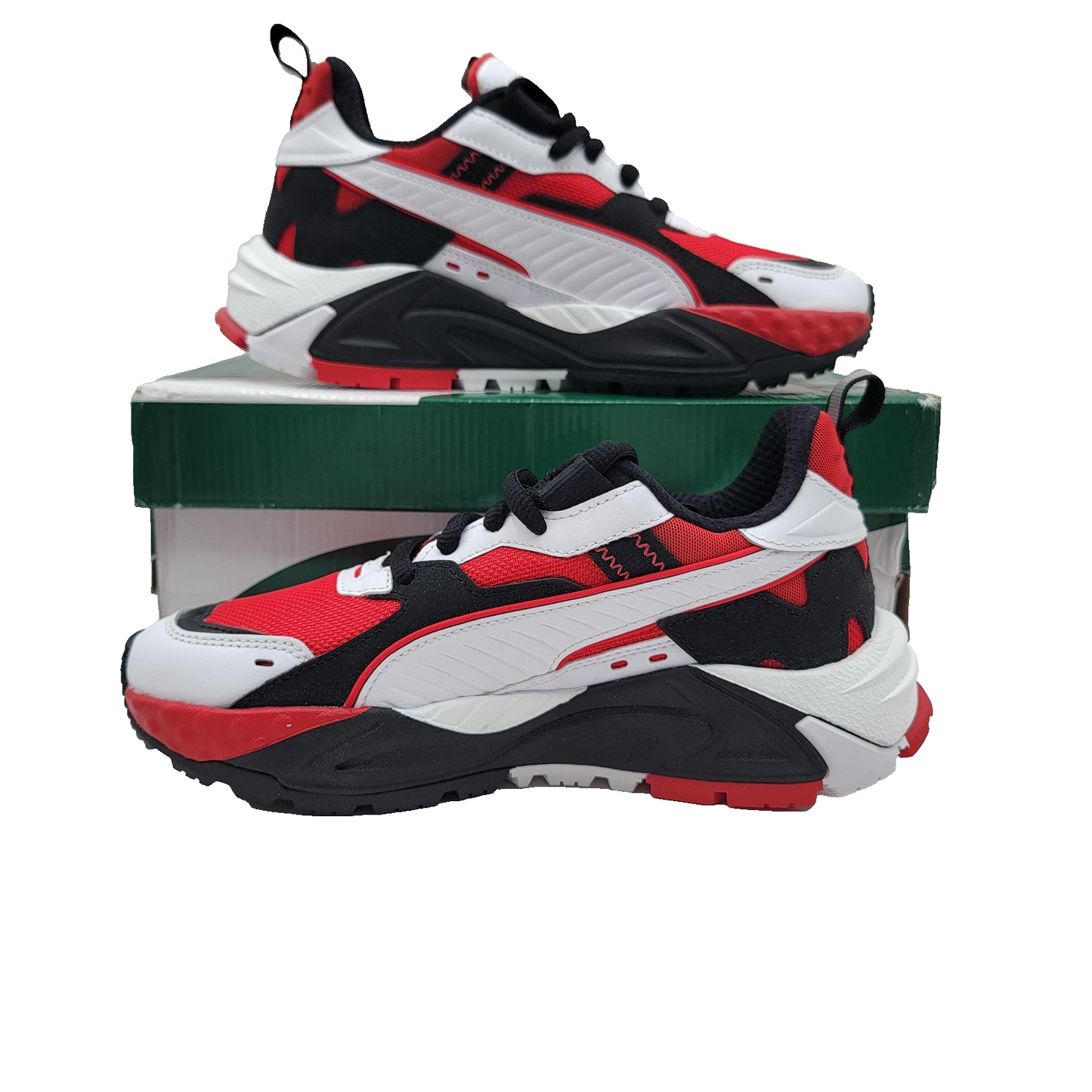 Puma RSTrck Super JR Shoes Youth Size 4.5 Athletic Running Sneakers 391578011