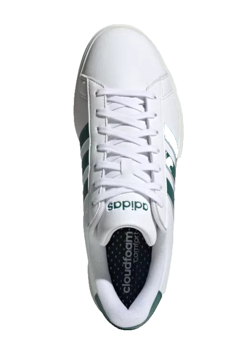 Adidas Grand Court 2.0 JR2224 White Collegiate Green Men Sz 11.5 NIB Sneaker2