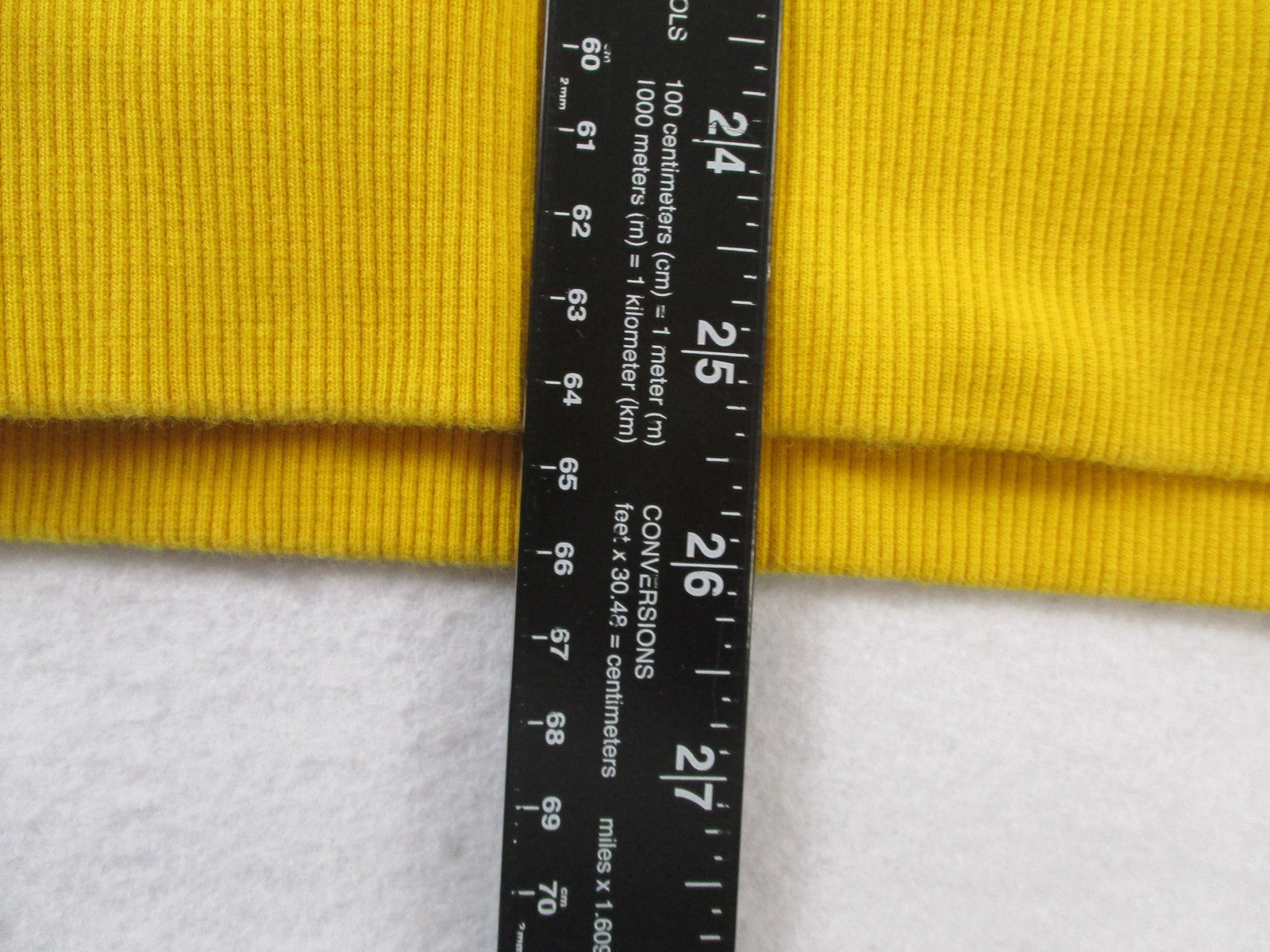 Tommy Hilfiger AllOver Print Crewneck Sweatshirt Mustard Yellow Mens XL 16085