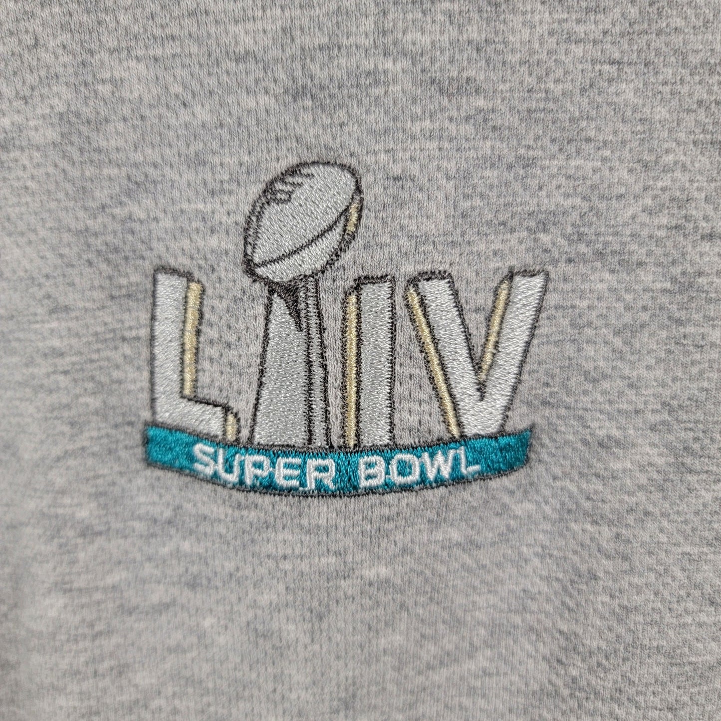 Vineyard Vines 1/3 Zip Super Bowl Miami Sz L