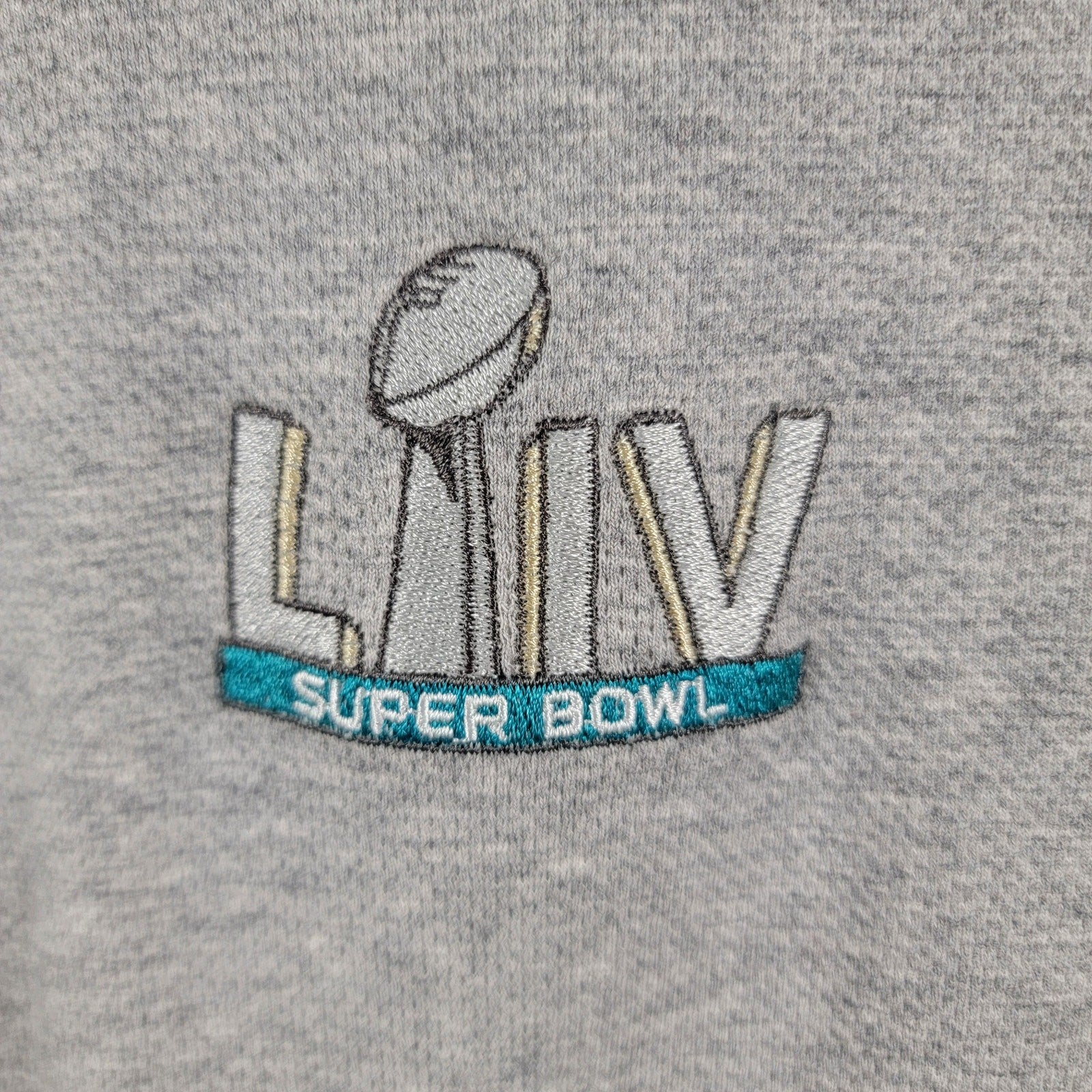 Vineyard Vines 1/3 Zip Super Bowl Miami Sz L