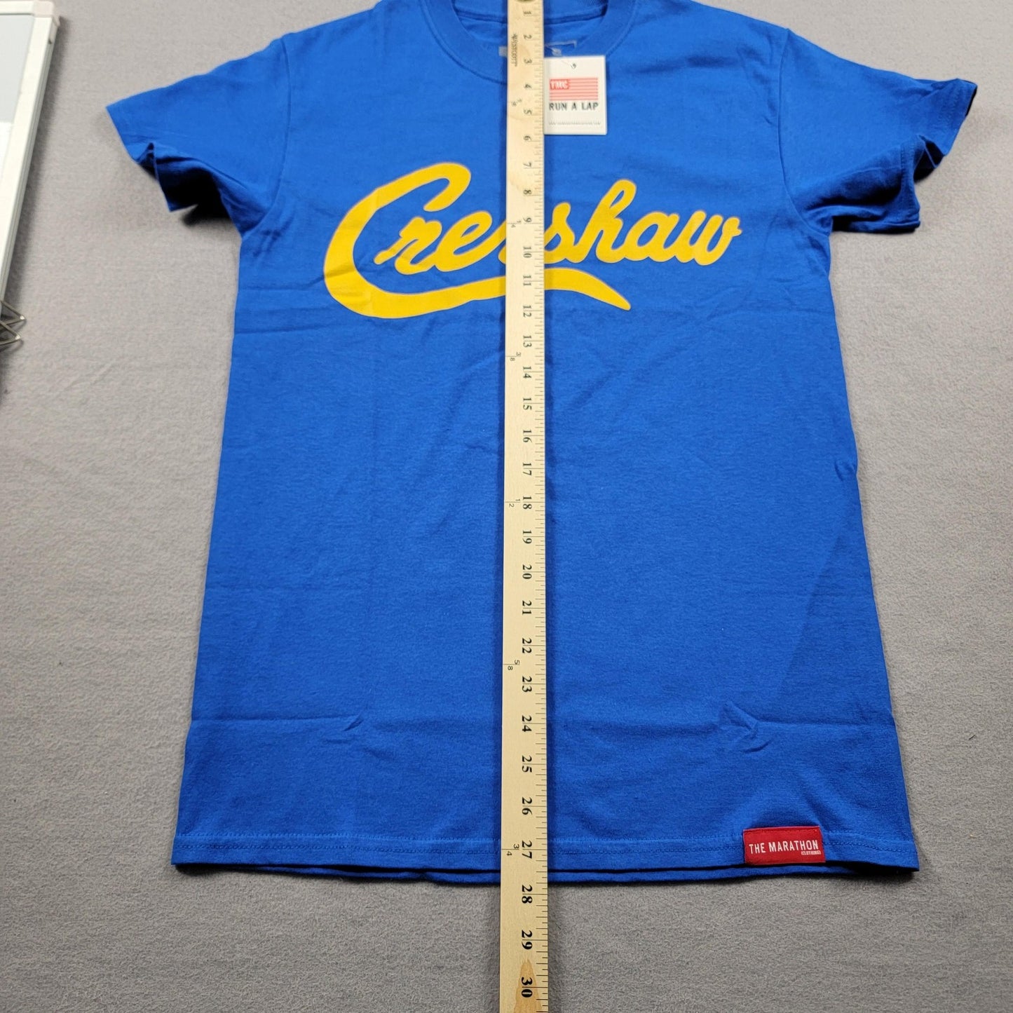 The Marathon Clothing Shirt Mens Small Blue Crenshaw Graphic Tee TMC TShirt10