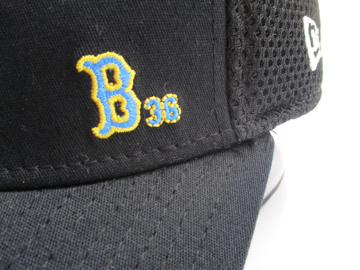 New Era Hat Cap Fitted Mens Large Black NP Pacman 39THIRTY Mesh Nick Pasquale2