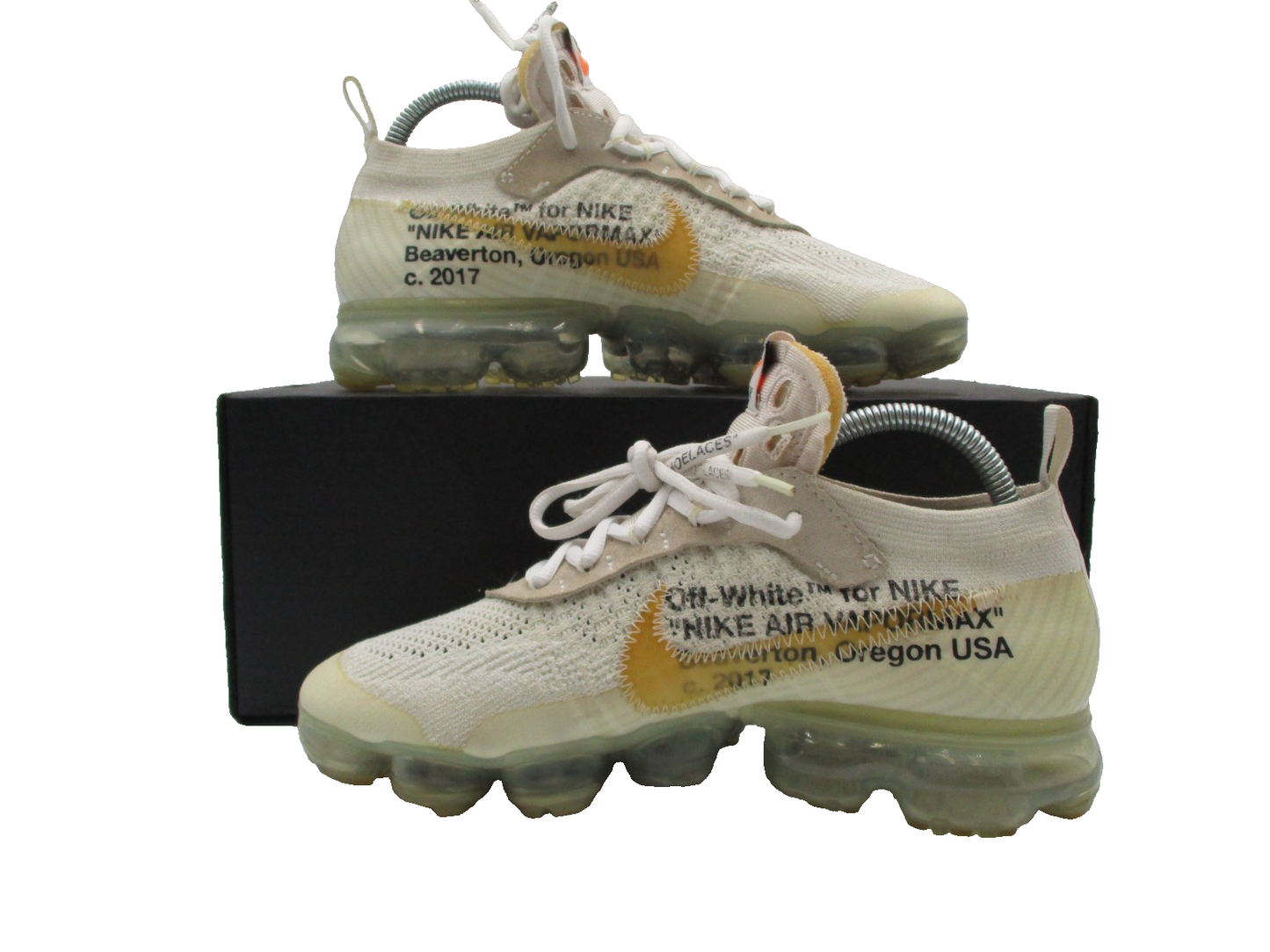Nike Off-White Air VaporMax 2017 “The Ten” Sail/White AA3831-100 Size 7 (1H2)2