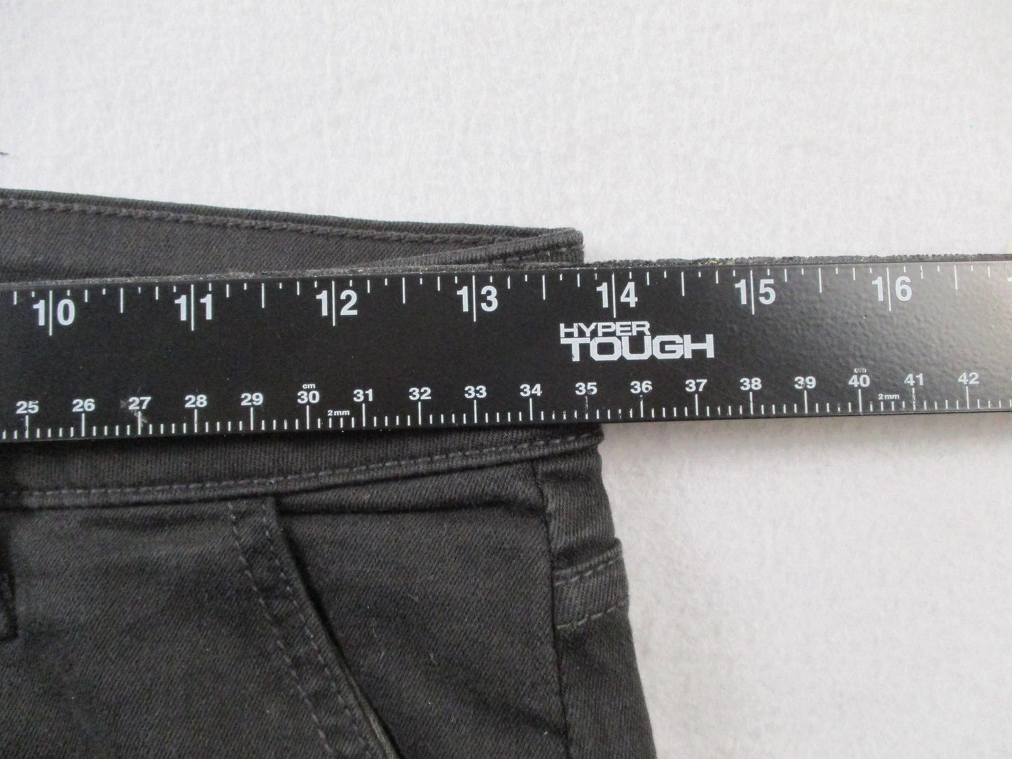 Fidelity Panther Full Cargo Jeans Womens 26 Gray Charcoal Slim Straight USA 146412
