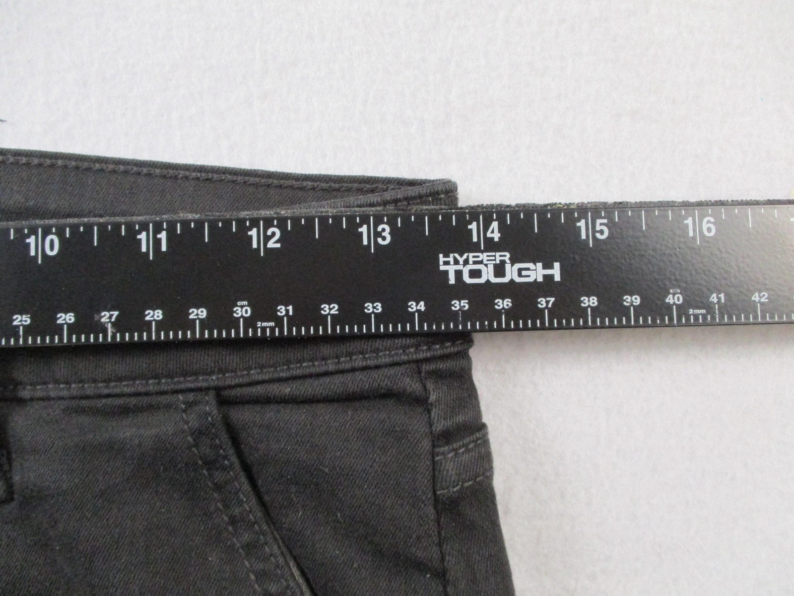 Fidelity Panther Full Cargo Jeans Womens 26 Gray Charcoal Slim Straight USA 146412