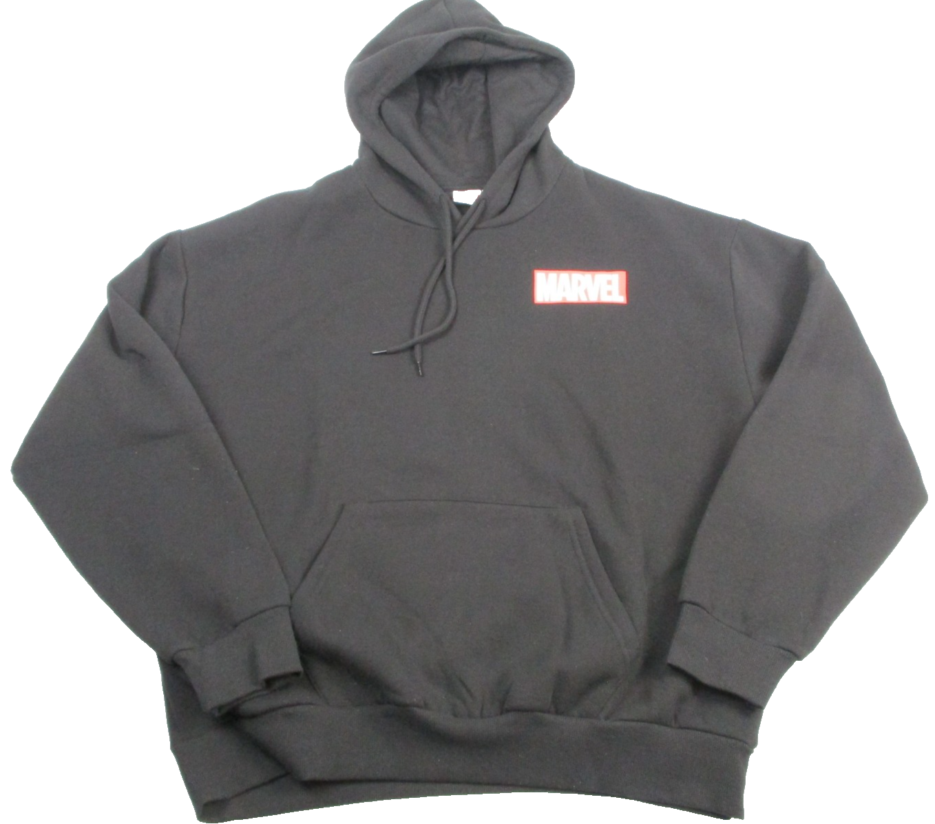 Marvel Hoodie Mens Large Black Amazing SpiderMan Graphic Pullover New 1333