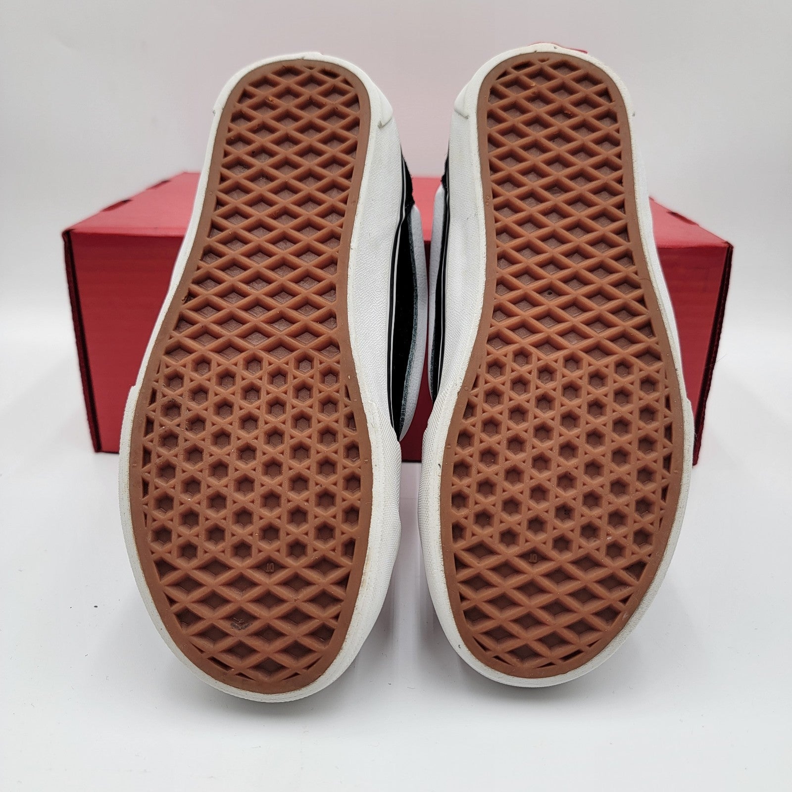 Vans Sk8Mid Black White Canvas Suede Sneakers Youth 5 Women’s 6.5 Men’s 5
