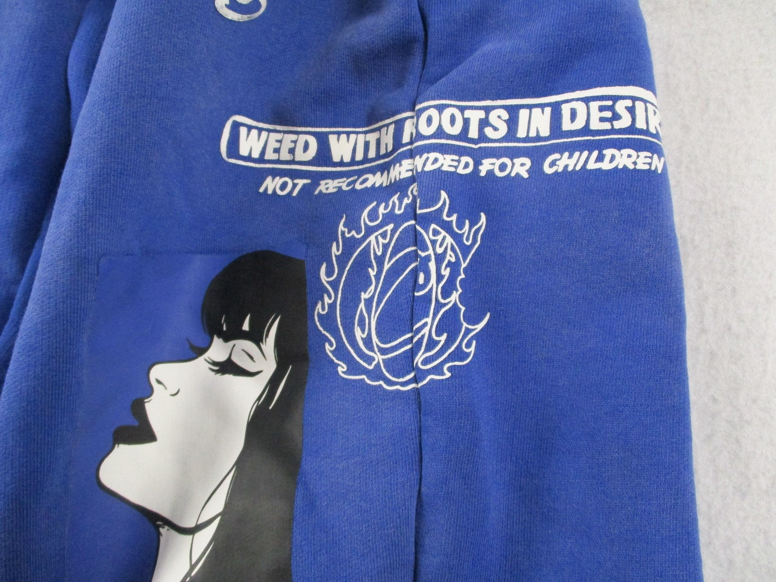 Cookies Sweatsuit Set Mens Medium Blue Weed Graphic T-Shirt Track Pants 420 167612
