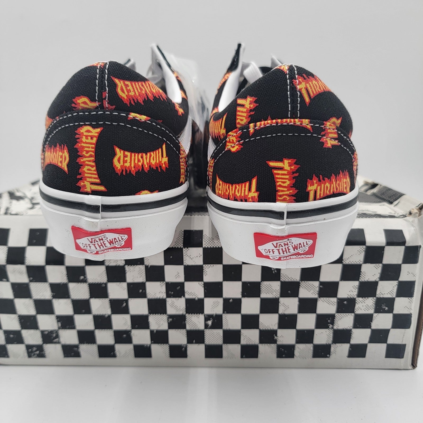 VANS x Thrasher Skate Old Skool, Black/Multi  VN0005W0BML  Size 10 Mens3