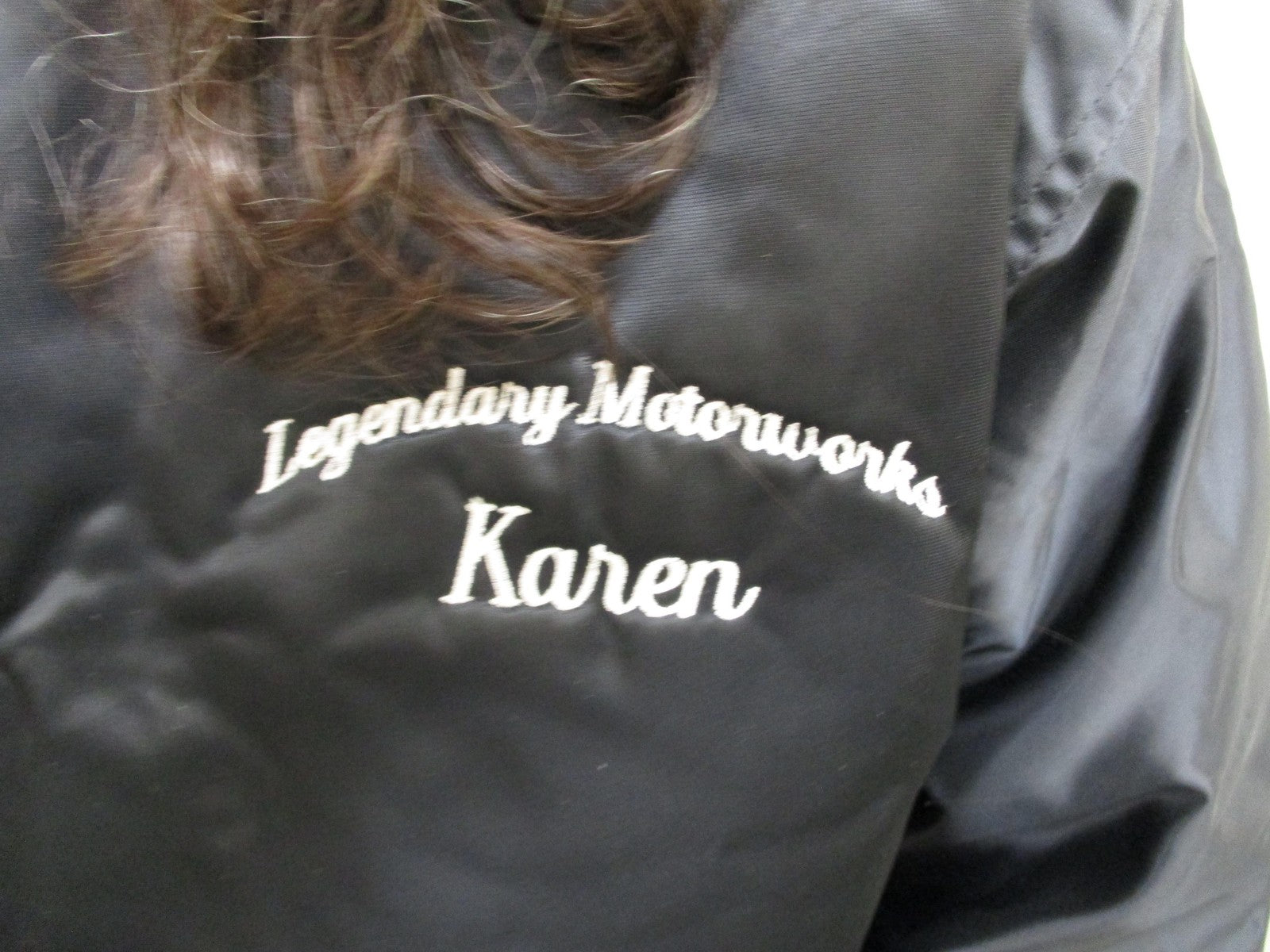 Game Sportswear Jacket Womens Medium Black Nylon Legendary Motorworks Corvette3