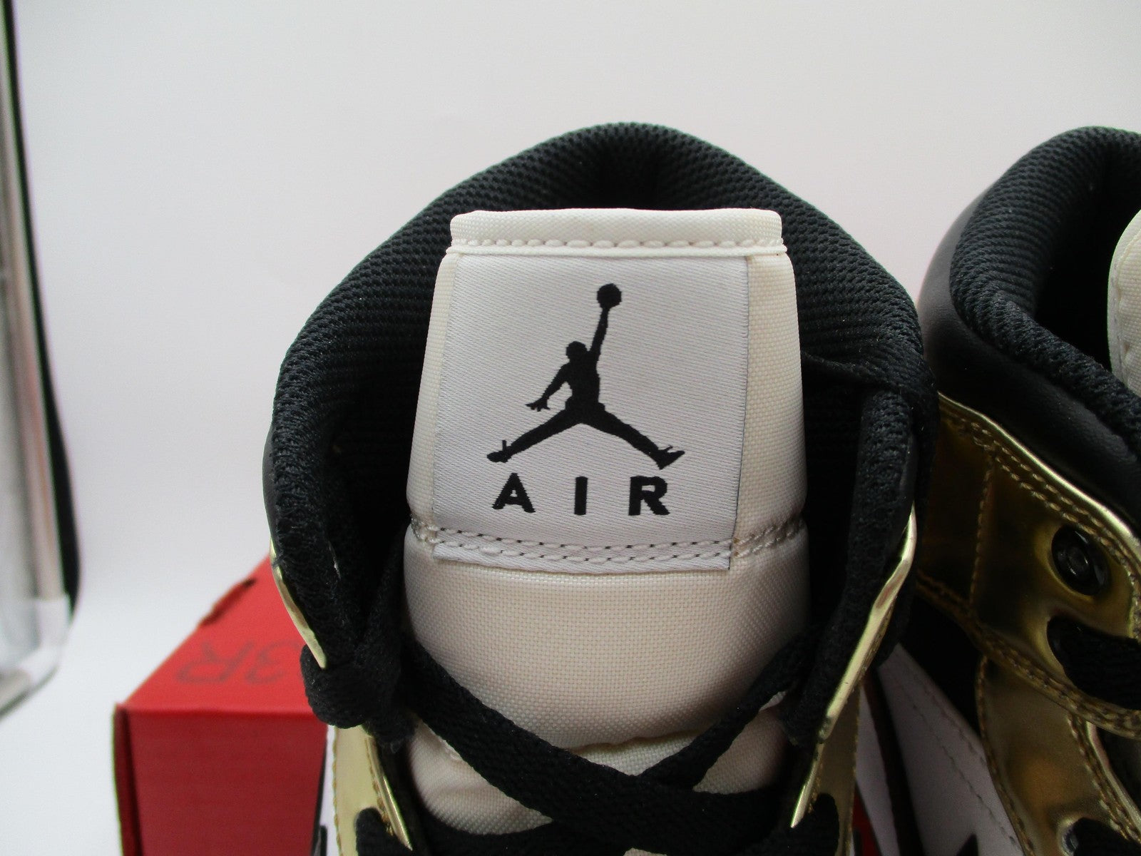 Nike Air Jordan 1 Mid SE Metallic Gold Shoes Men's Size 12 DC1419-700 1F87