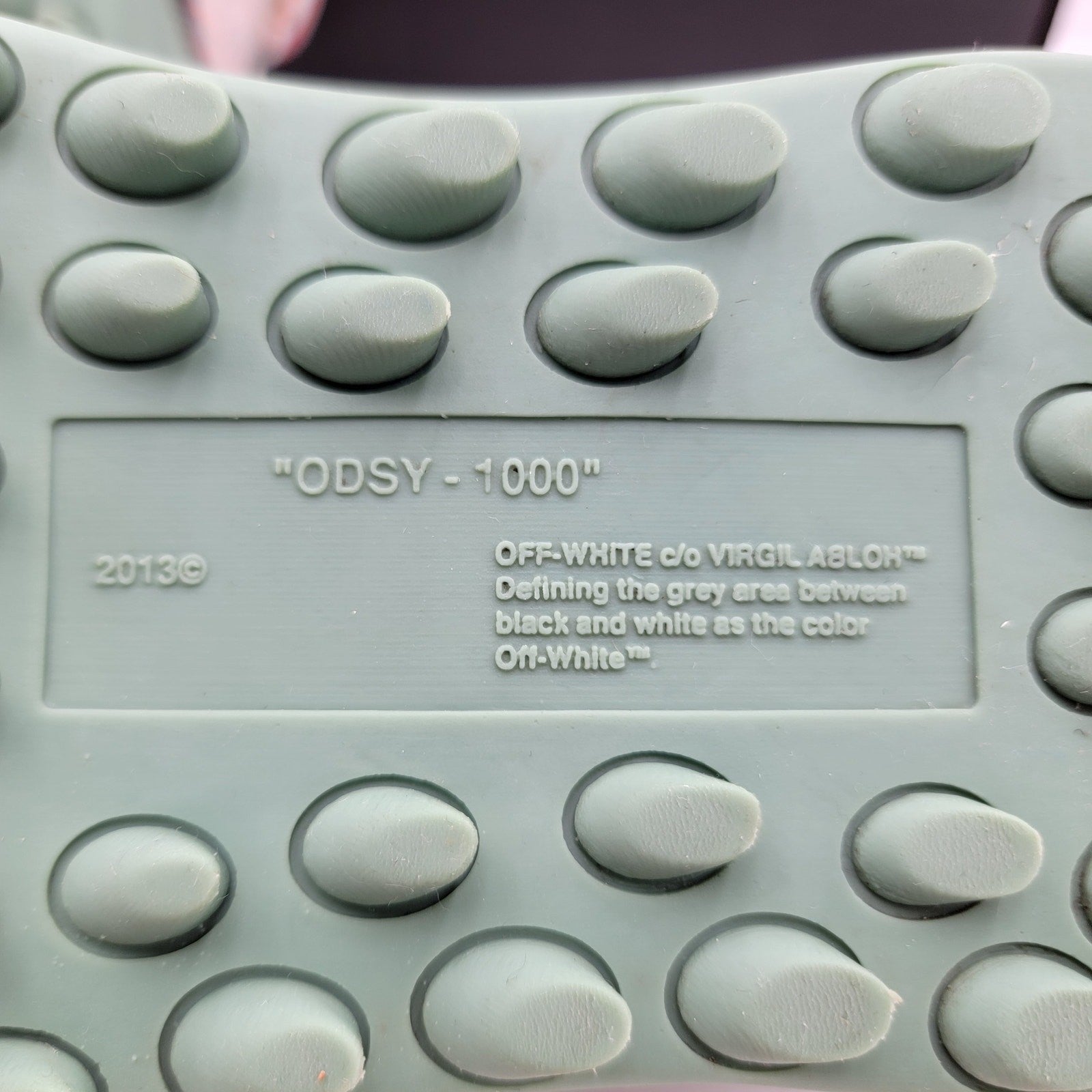 Virgil Abloh OffWhite ODSY1000 'Mint' Sneakers  EU Sz 37 12