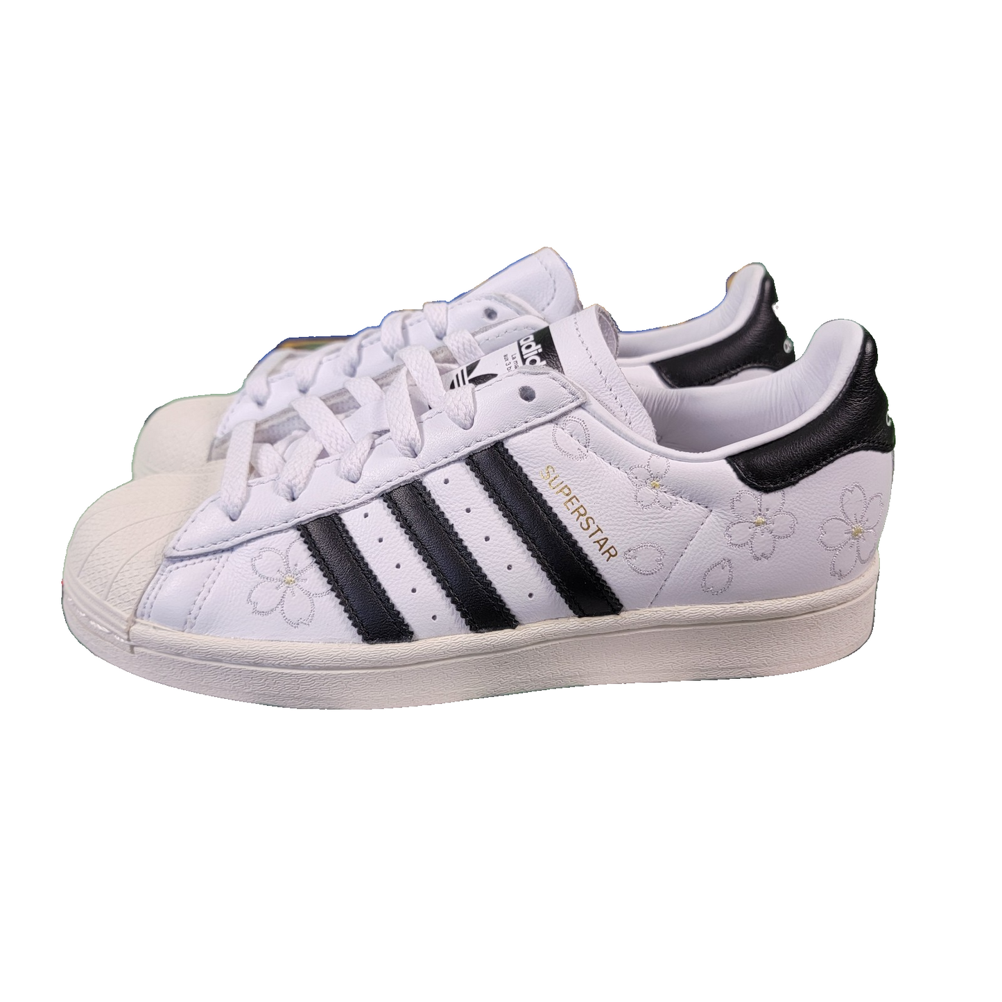 adidas Superstar “Cherry Blossom” Women’s US 5 FTW White/CB Black IG96481