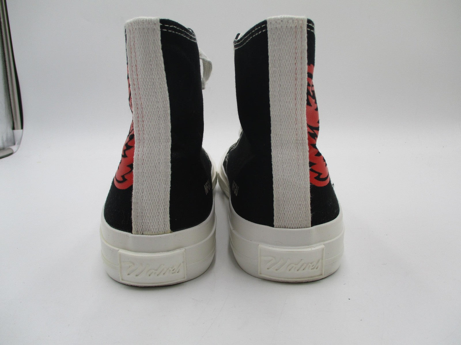 Darc Sport High Top W1DIOS Shoes Mens Size 10 Black Red Wolves Club Sneakers11