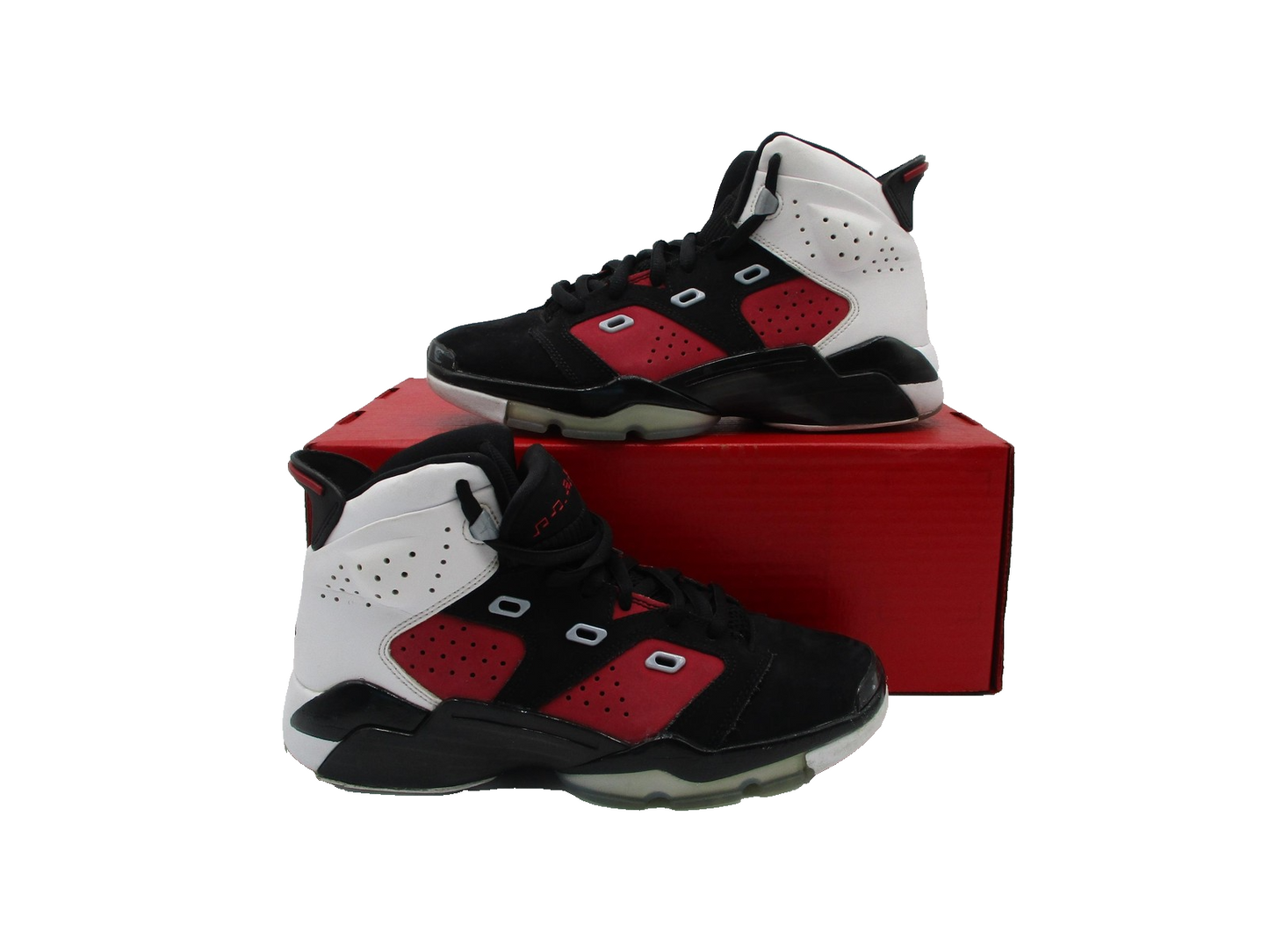 Nike Air Jordan 61723 Shoes Youth 6Y Black Red White Bred DM1159006 1L10