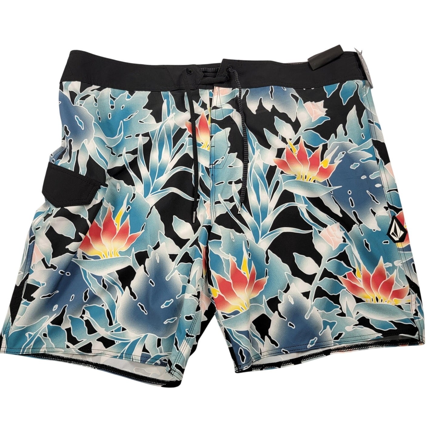 Volcom Leaf It ModTech 19" Boardshorts Men’s Size 40 Floral Print NWT0
