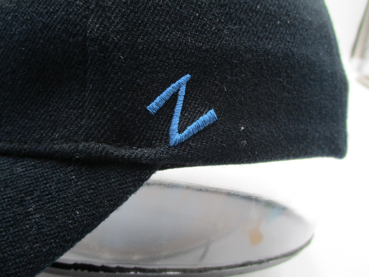 Saints Hat Cap Fitted Mens Small Blue Zephyr Stretch Fit Embroidered Script5