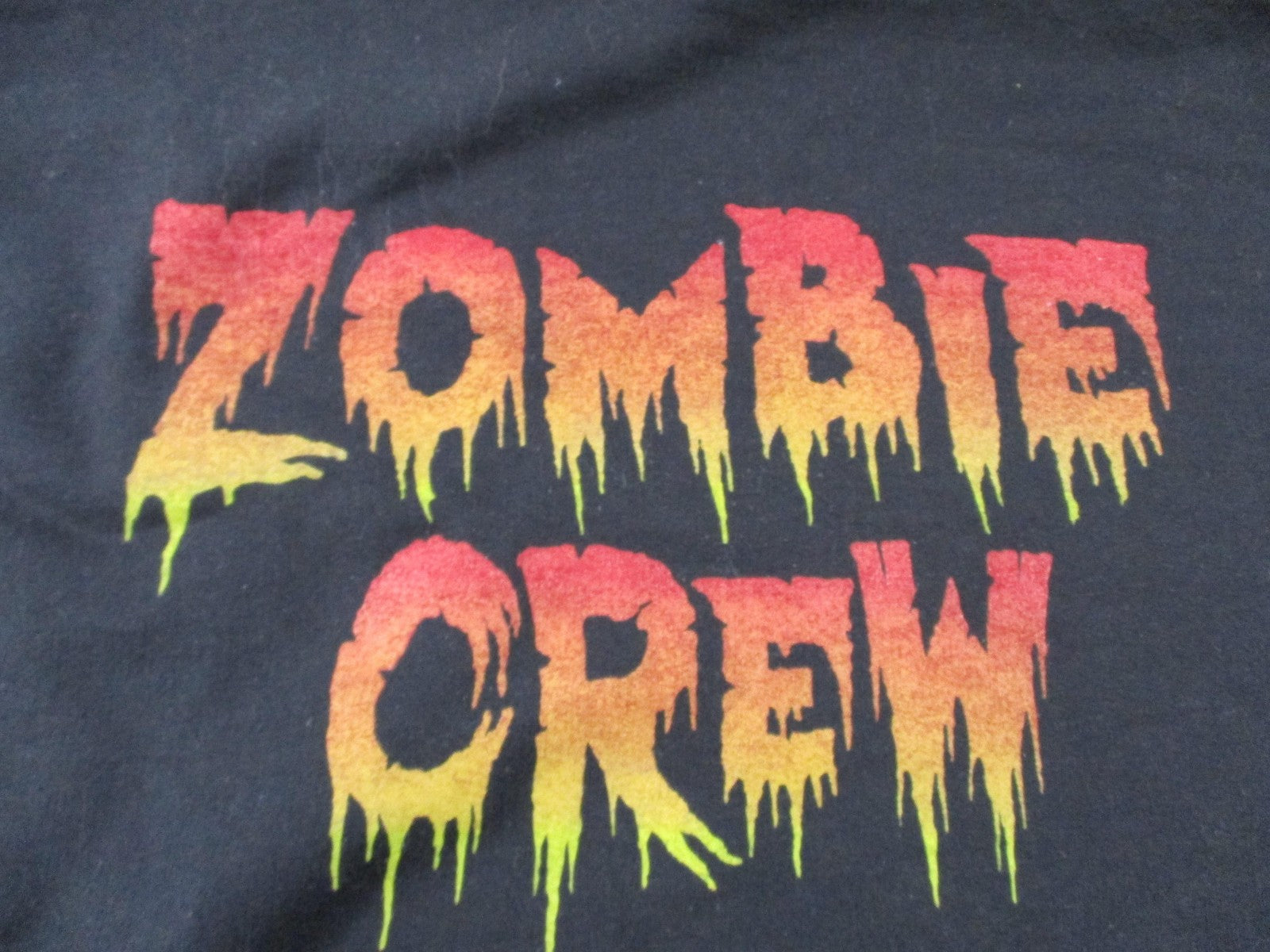 Gildan Heavy Blend Sweatshirt Mens 3XL Black Boo At Night Zombie Crew Graphic10