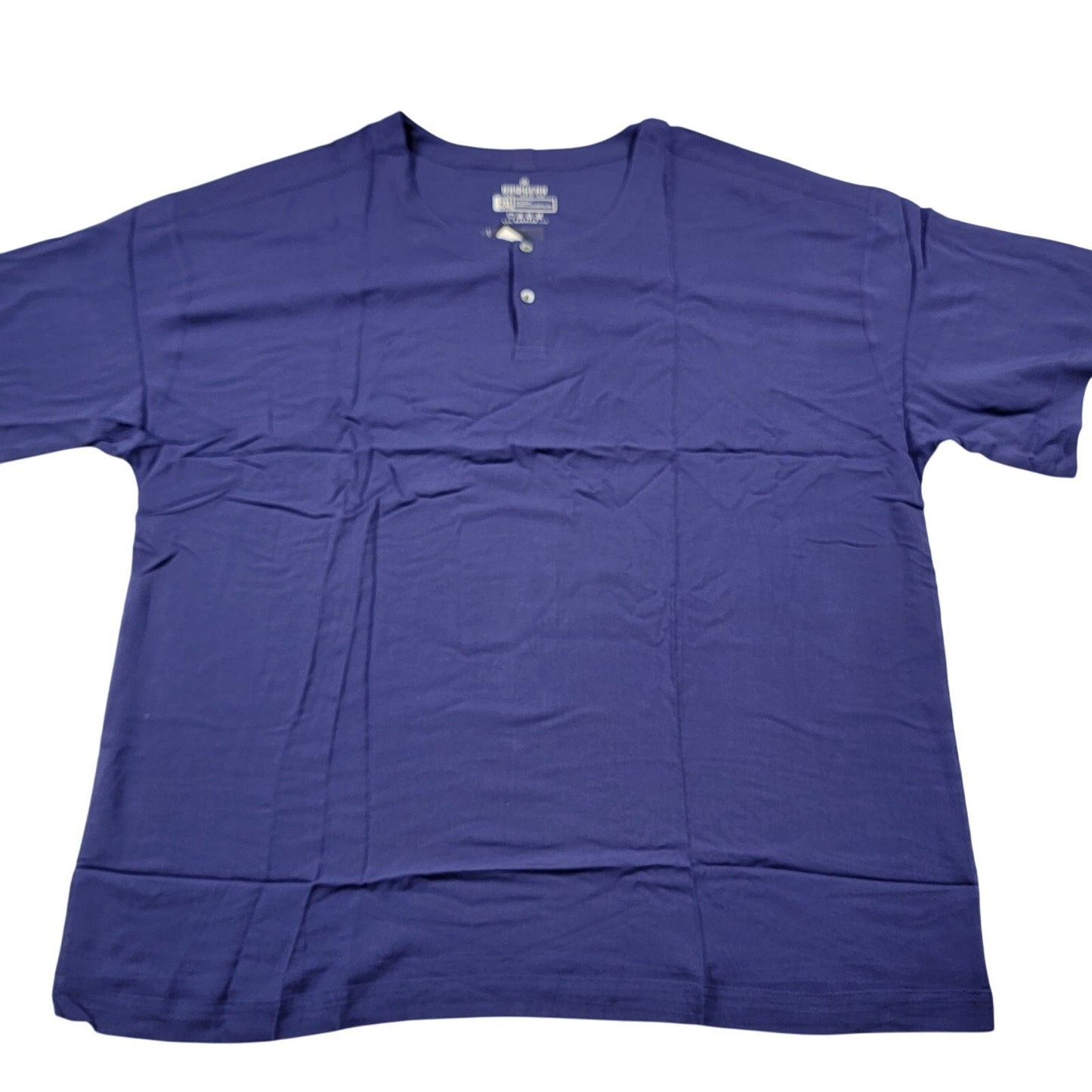 RawGear Sleep Raw Henley Navy 2XL Rayon Shirt NWT (Men’s Oversize)0