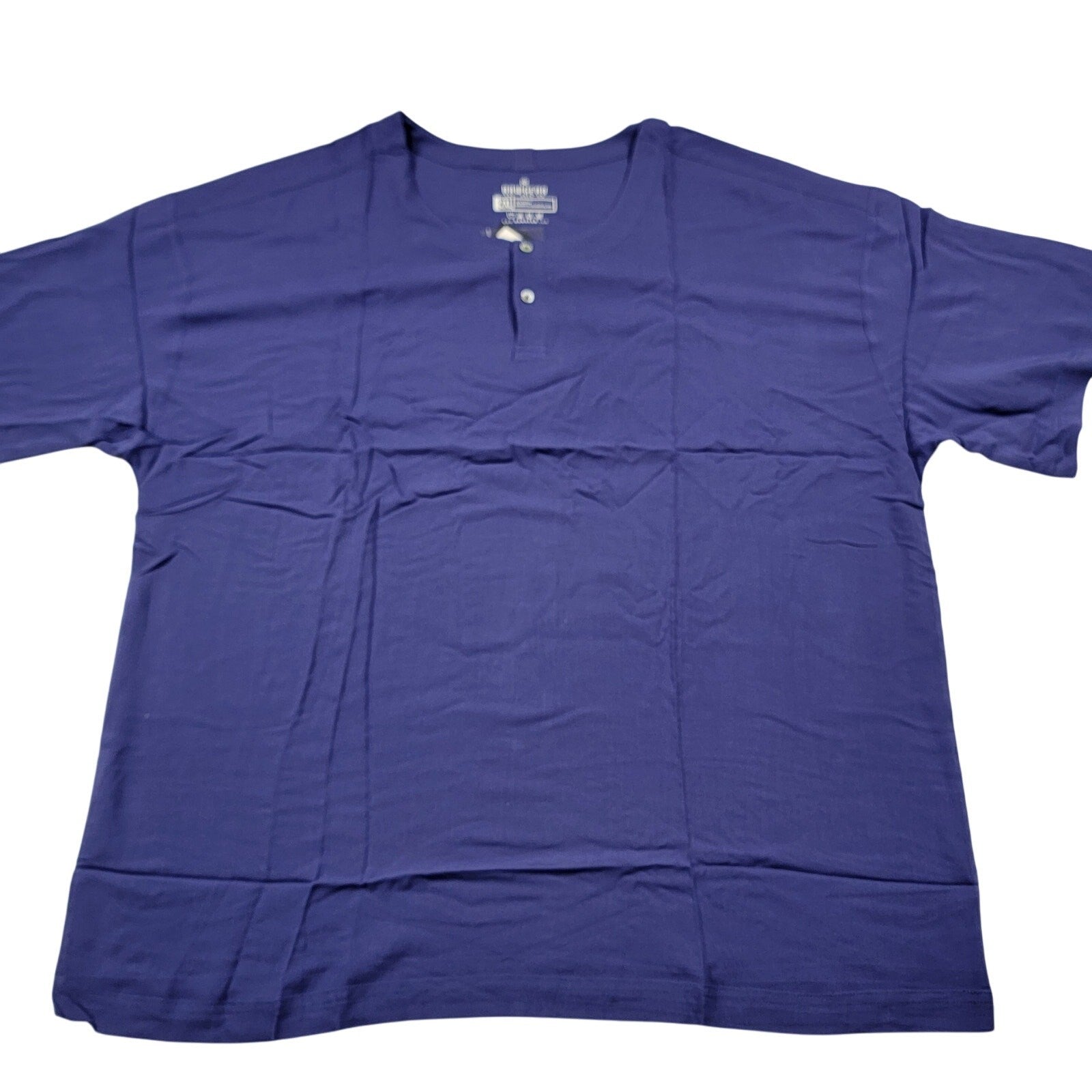 RawGear Sleep Raw Henley Navy 2XL Rayon Shirt NWT (Men’s Oversize)0