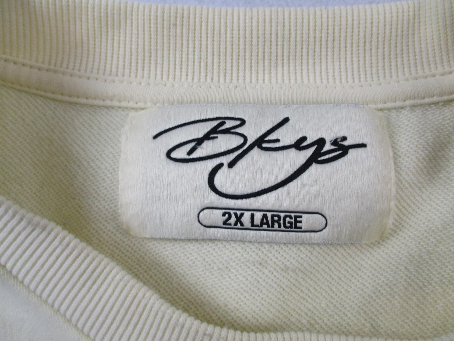 Bkys Sweatshirt Mens 2XL Yellow Fleece Pullover Crewneck Devil Graphic Cartoon2